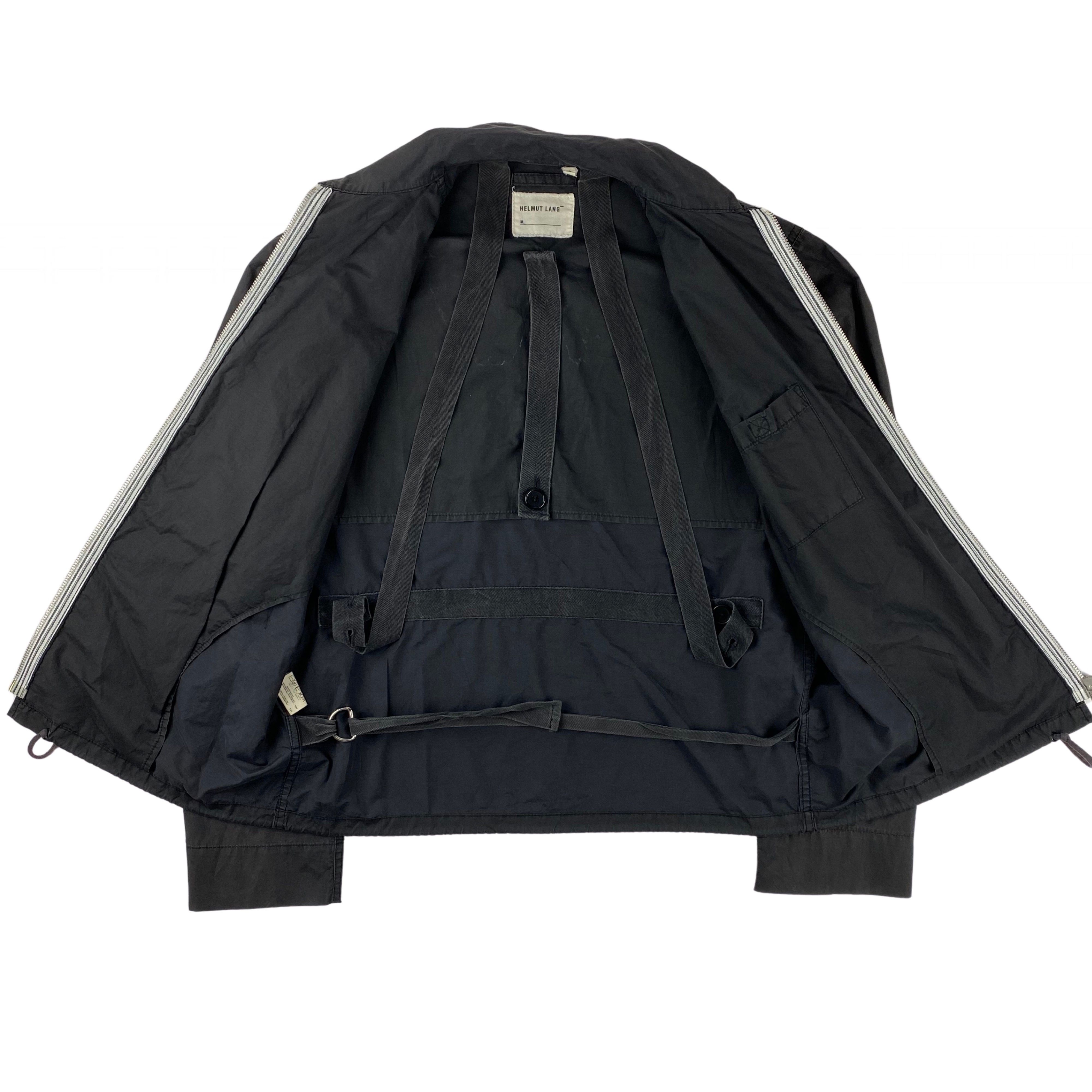 Helmut Lang Helmut Lang Bondage Bomber Jacket Size US M / EU 48-50 / 2 - 2 Thumbnail