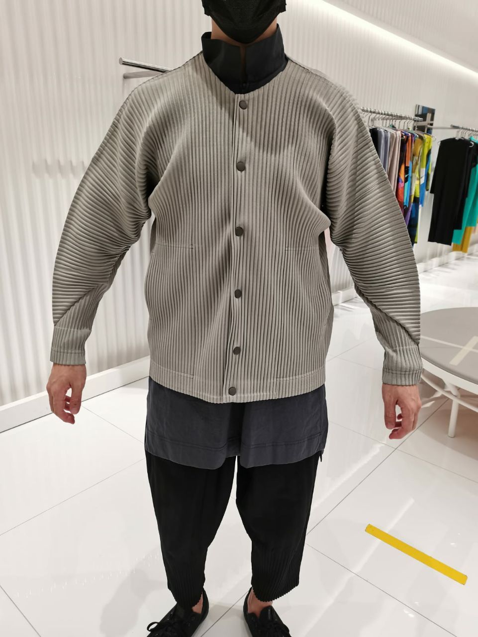 Issey Miyake Homme Plissé cardigan | Grailed Issey Miyake Homme Plissé cardigan | Grailed
