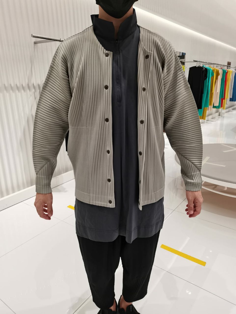 Issey Miyake Homme Plissé cardigan | Grailed Issey Miyake Homme Plissé cardigan | Grailed