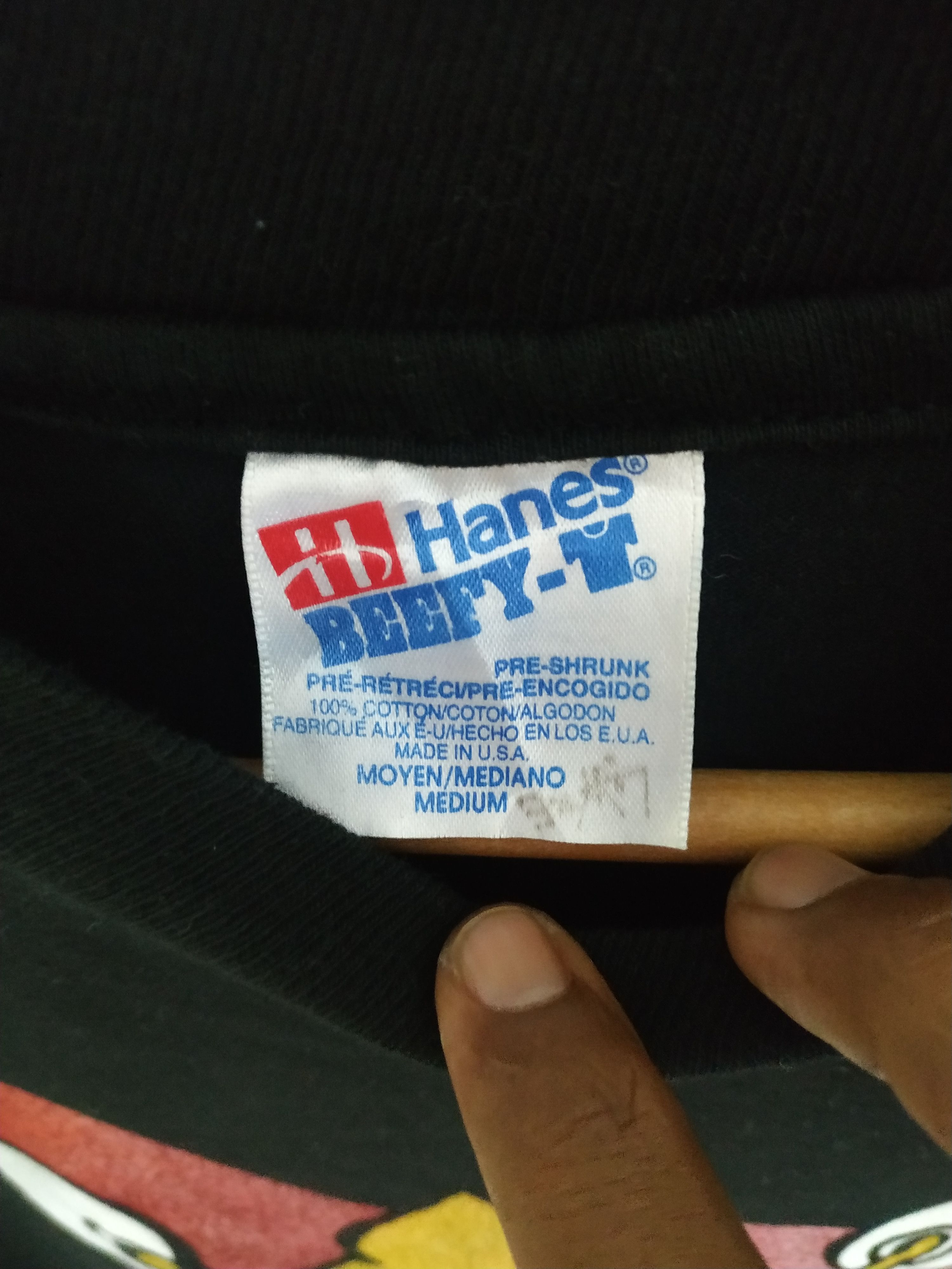 Hanes Vintage Hanes Beefy-T Single Stitch T-Shirt Size US M / EU 48-50 / 2 - 5 Thumbnail