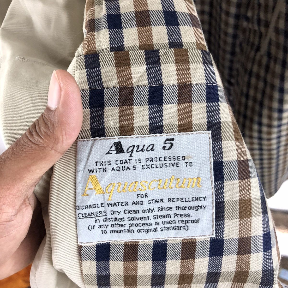 Aquascutum 🔥AQUAS 5 FOR AQUASCUTUM TRECHCOAT Size US M / EU 48-50 / 2 - 9 Thumbnail