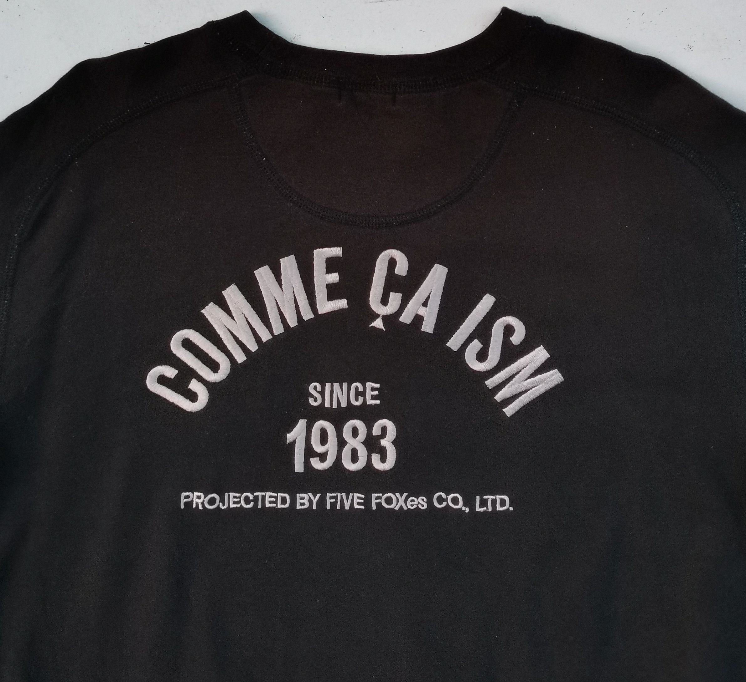 Comme Ca Ism Comme Ca Ism Since 1983 Big Logo Sweatshirt Size US M / EU 48-50 / 2 - 3 Thumbnail
