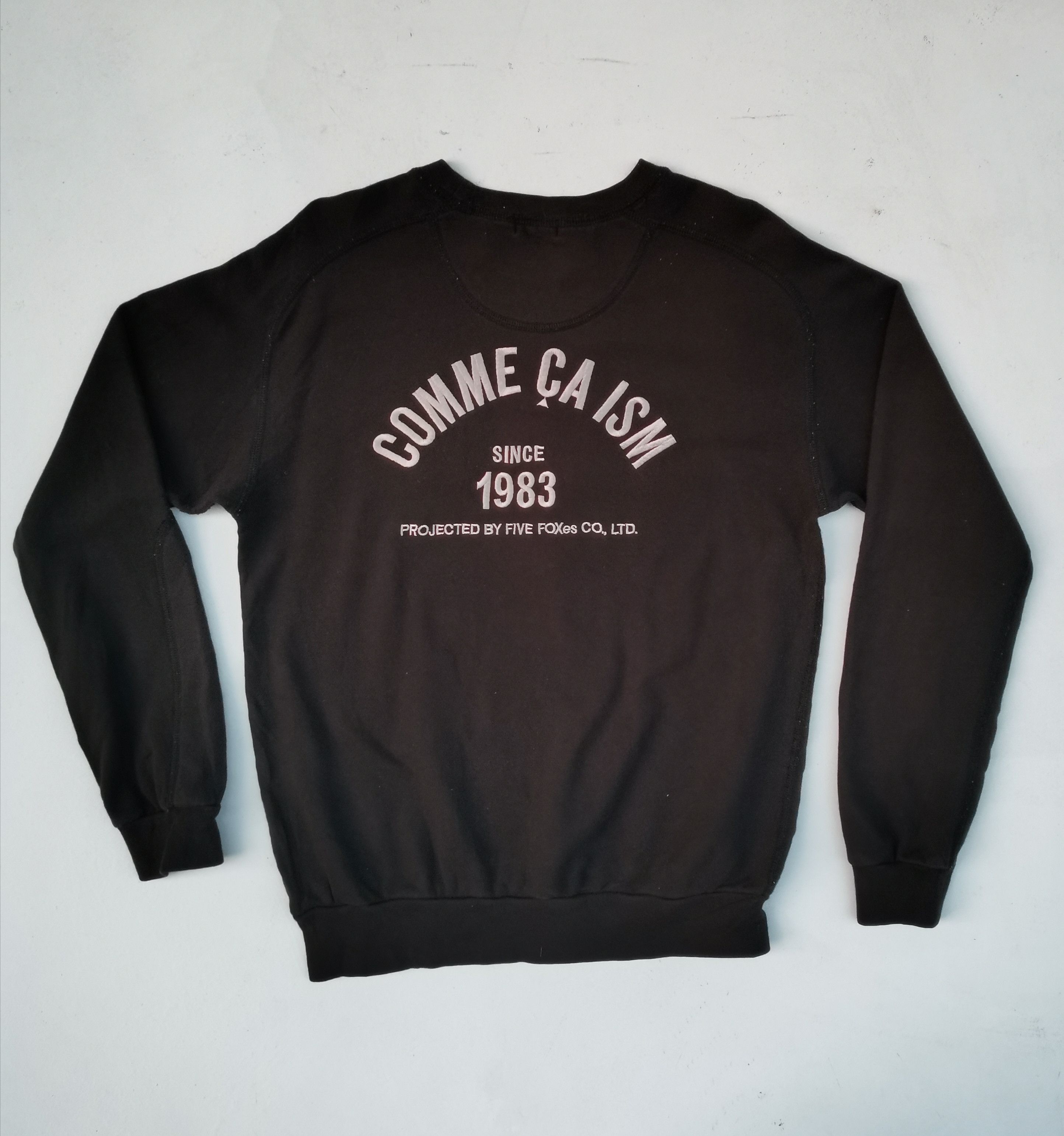 Comme Ca Ism Comme Ca Ism Since 1983 Big Logo Sweatshirt Size US M / EU 48-50 / 2 - 1 Thumbnail