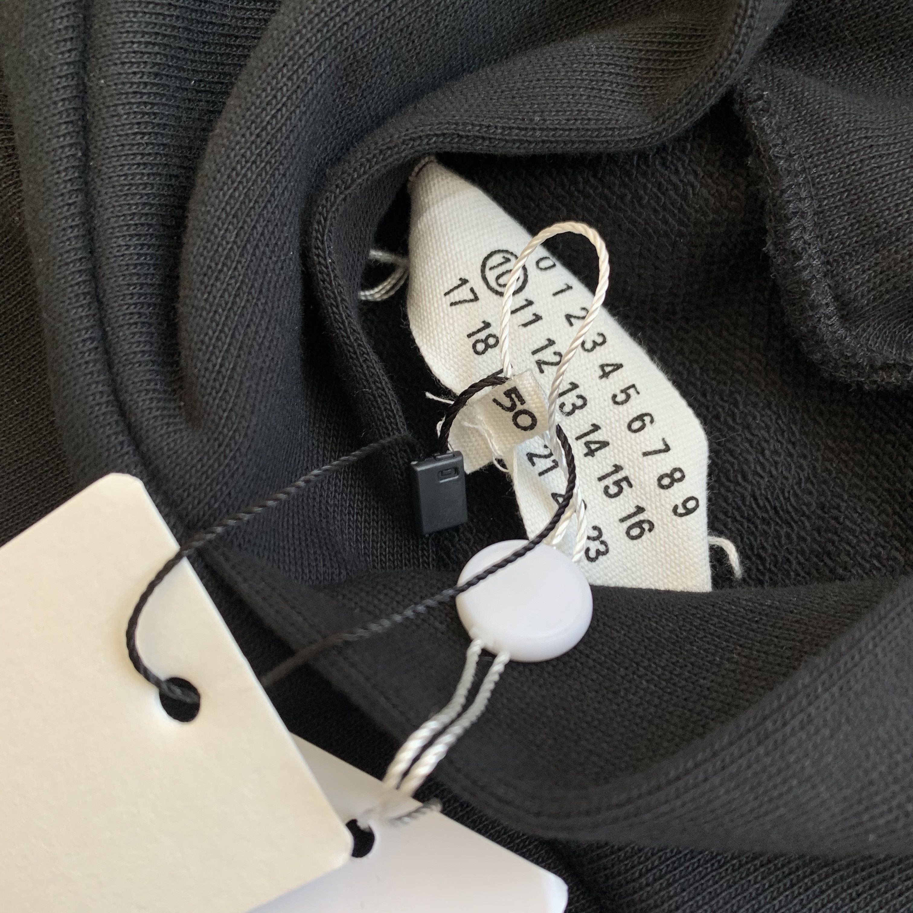 Maison Margiela Hole Numbers Logo Hoodie DEFECT | Grailed Maison Margiela Hole Numbers Logo Hoodie DEFECT | Grailed