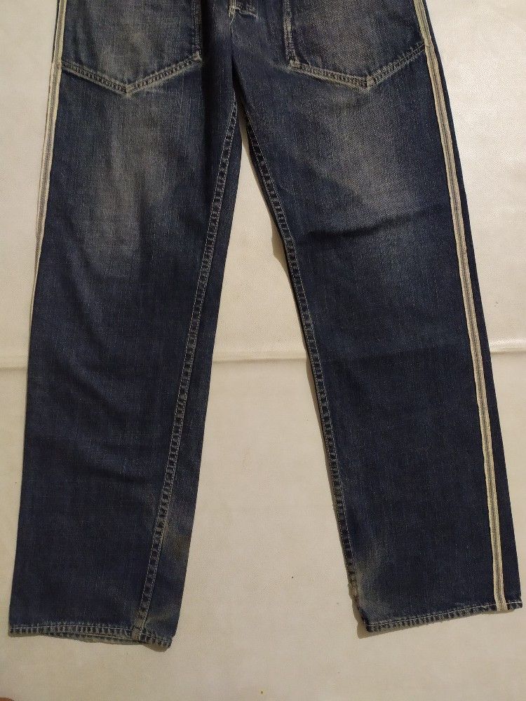 Evisu Rare!!! Evisu Reversible Denim Jeans Embroidery Logo Size US 34 / EU 50 - 7 Thumbnail