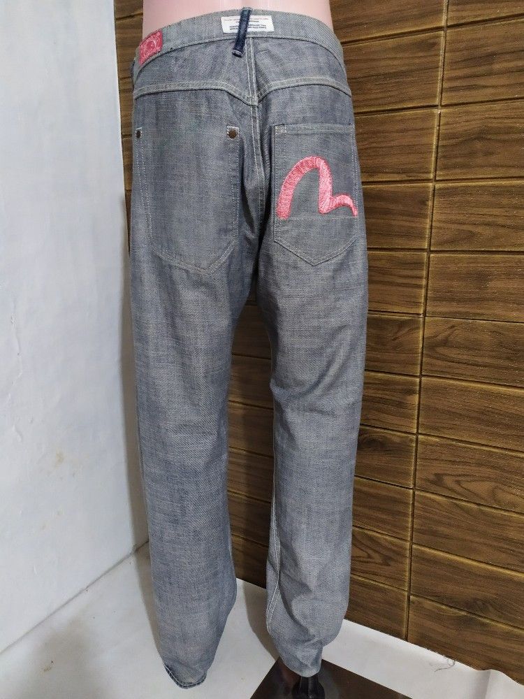 Evisu Rare!!! Evisu Reversible Denim Jeans Embroidery Logo Size US 34 / EU 50 - 22 Thumbnail
