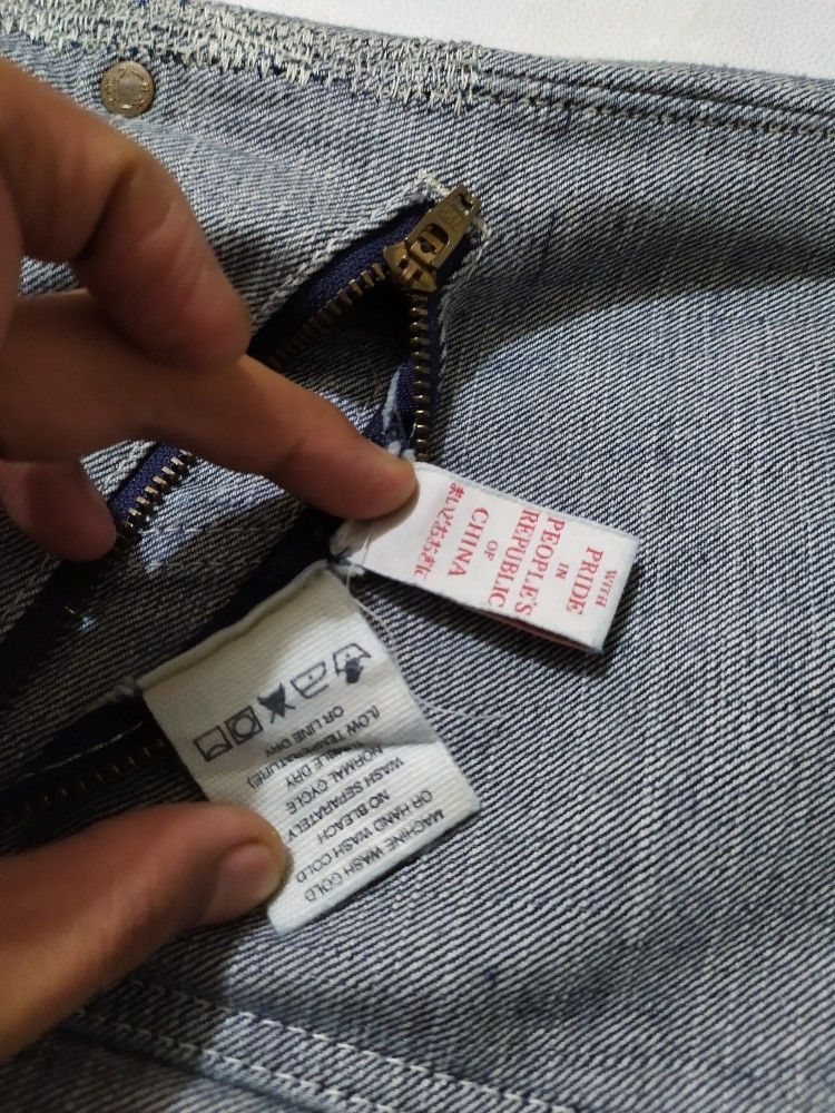 Evisu Rare!!! Evisu Reversible Denim Jeans Embroidery Logo Size US 34 / EU 50 - 19 Thumbnail
