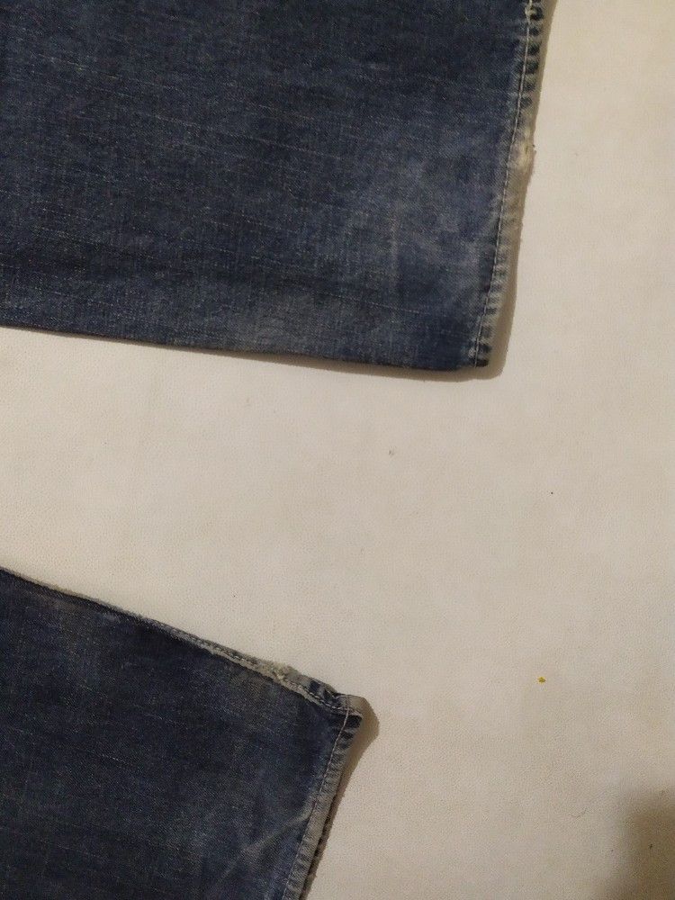 Evisu Rare!!! Evisu Reversible Denim Jeans Embroidery Logo Size US 34 / EU 50 - 4 Thumbnail