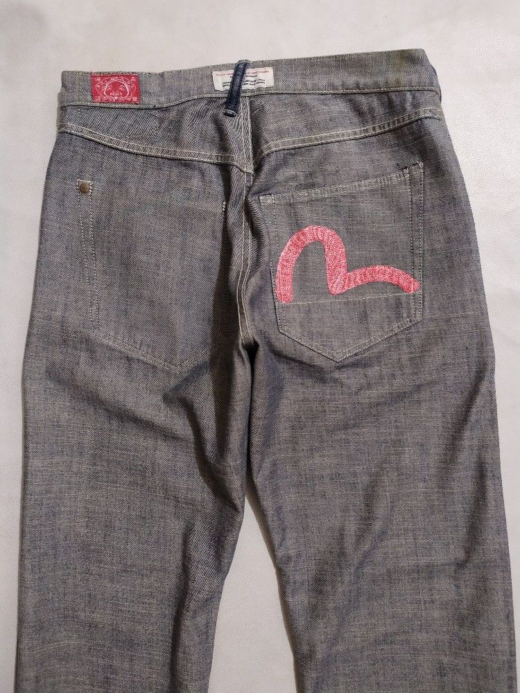Evisu Rare!!! Evisu Reversible Denim Jeans Embroidery Logo Size US 34 / EU 50 - 11 Thumbnail