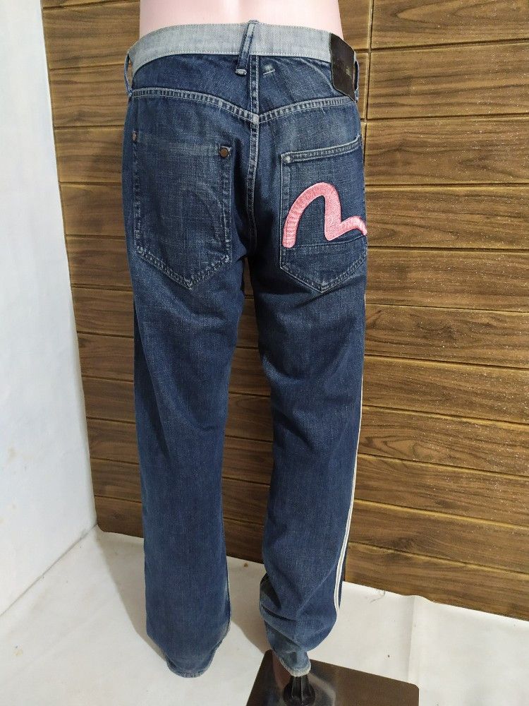 Evisu Rare!!! Evisu Reversible Denim Jeans Embroidery Logo Size US 34 / EU 50 - 20 Thumbnail