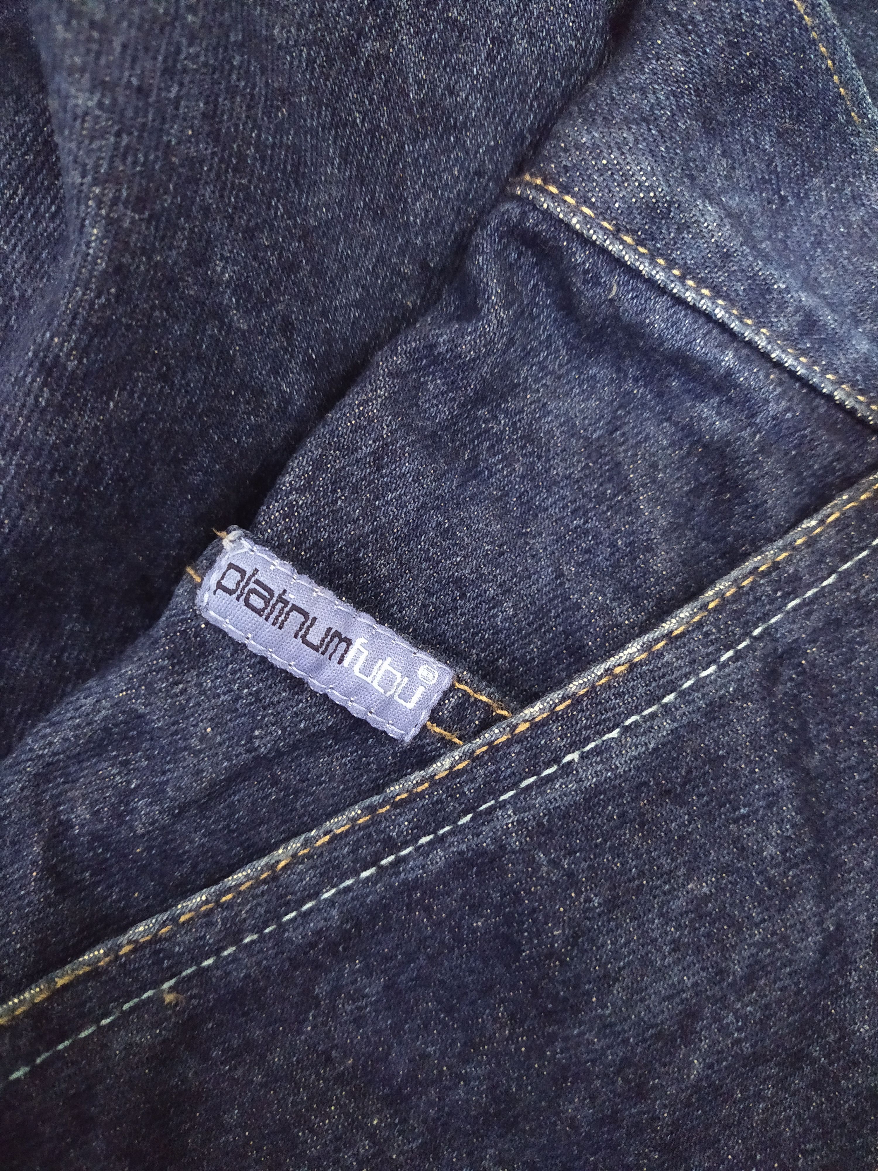 Fubu × Vintage 90s PLATINUM FUBU FEAT. LEGENDARY ALI DENIM (B503) Size US 34 / EU 50 - 8 Thumbnail