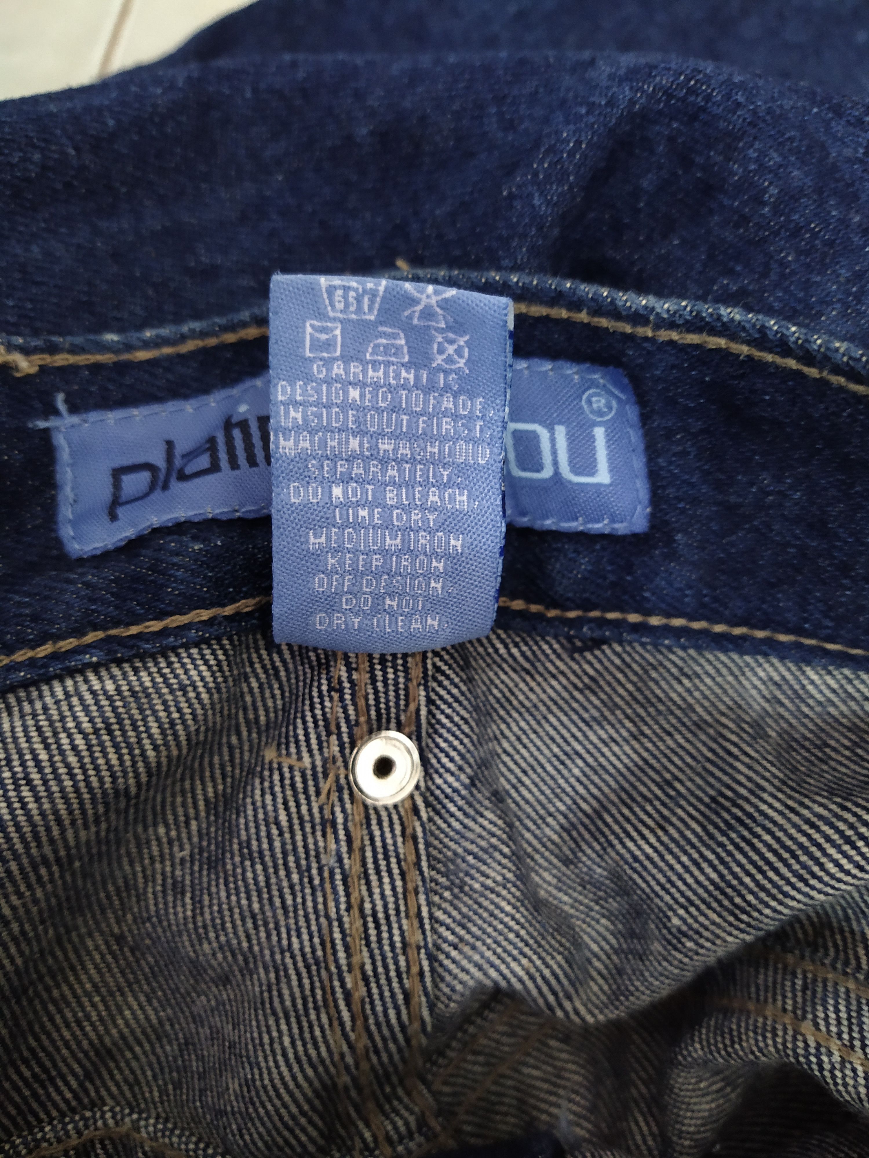 Fubu × Vintage 90s PLATINUM FUBU FEAT. LEGENDARY ALI DENIM (B503) Size US 34 / EU 50 - 13 Thumbnail