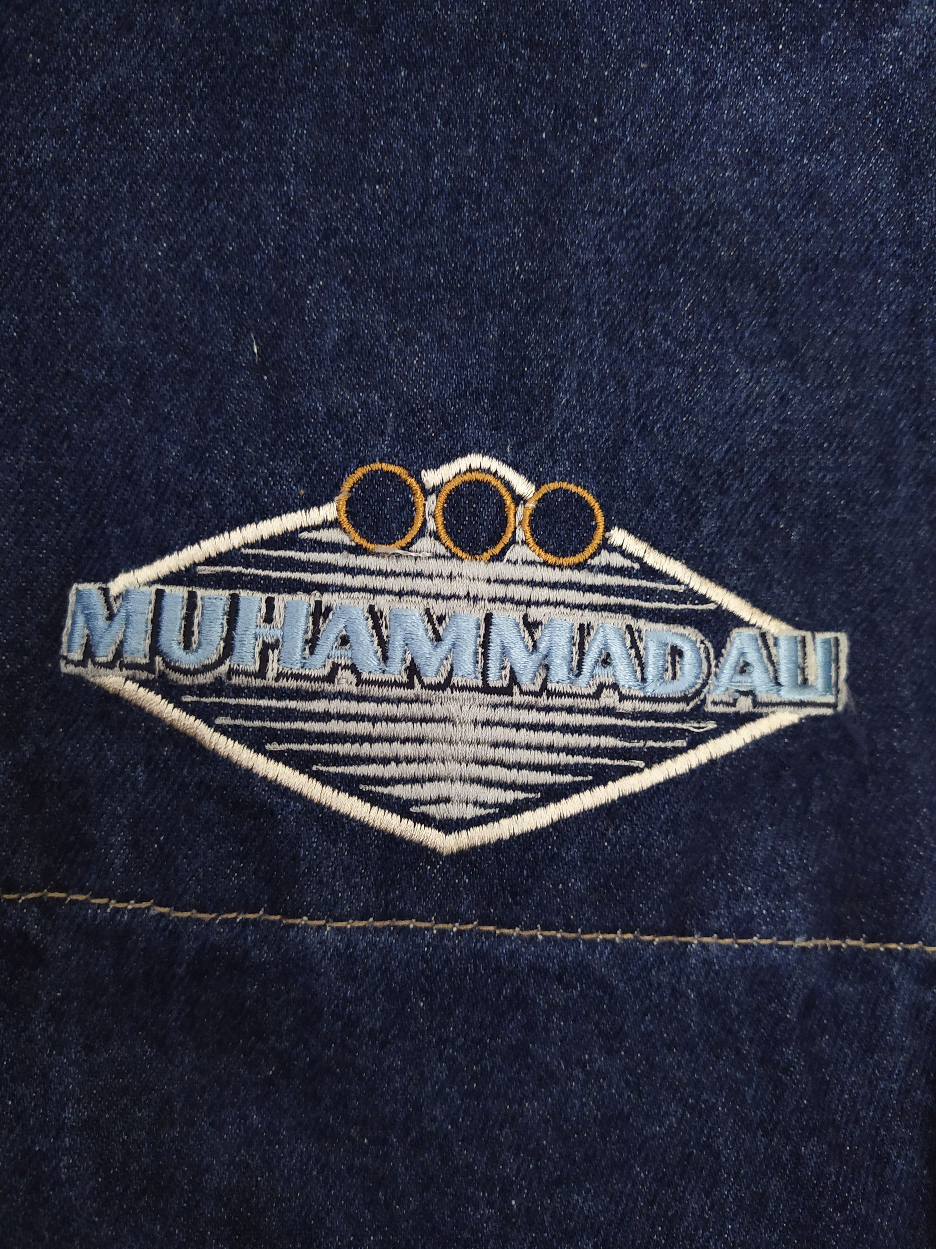 Fubu × Vintage 90s PLATINUM FUBU FEAT. LEGENDARY ALI DENIM (B503) Size US 34 / EU 50 - 9 Thumbnail