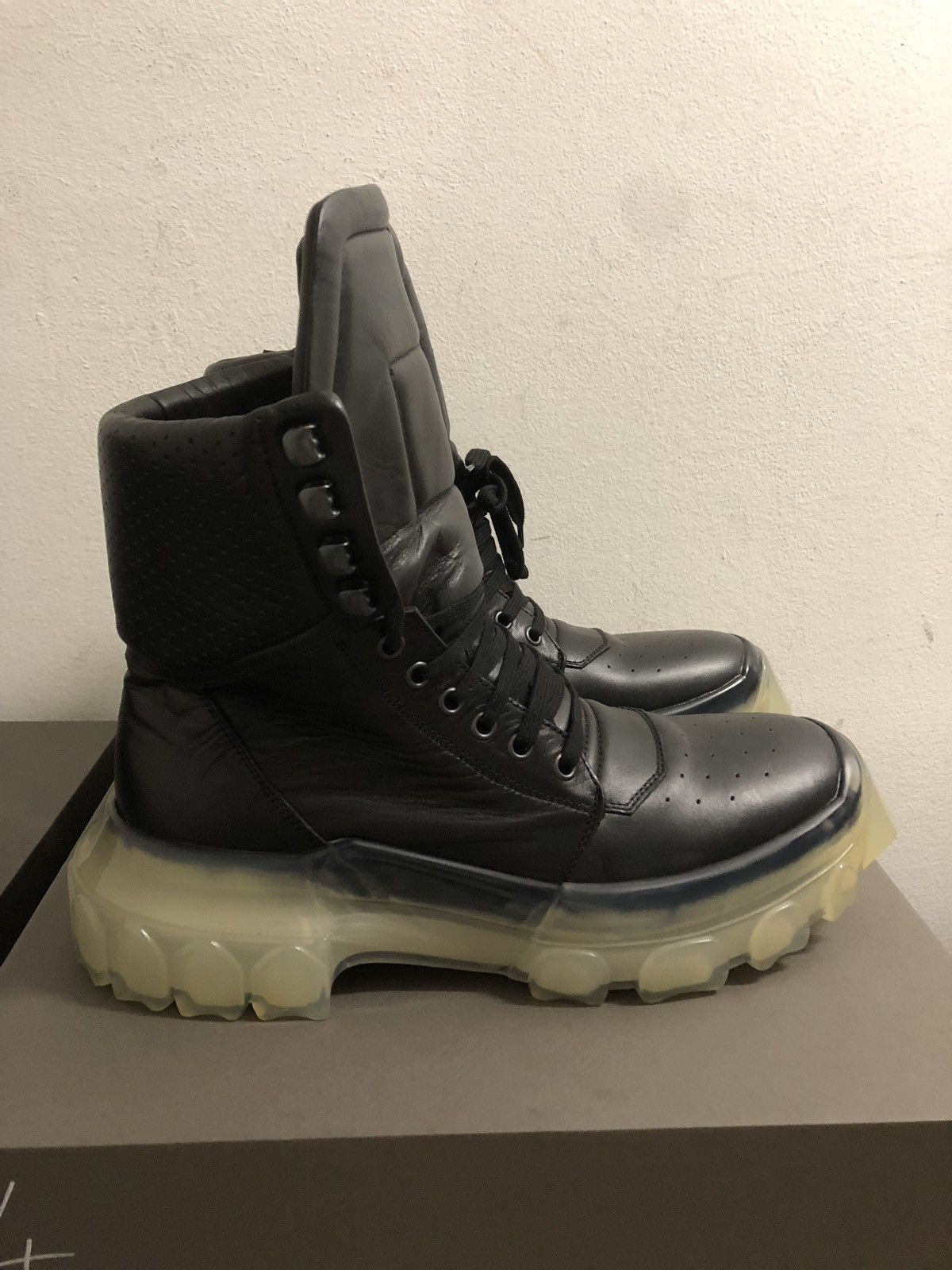 Rick Owens Rick Owens Tractor Dunk Boots | Grailed