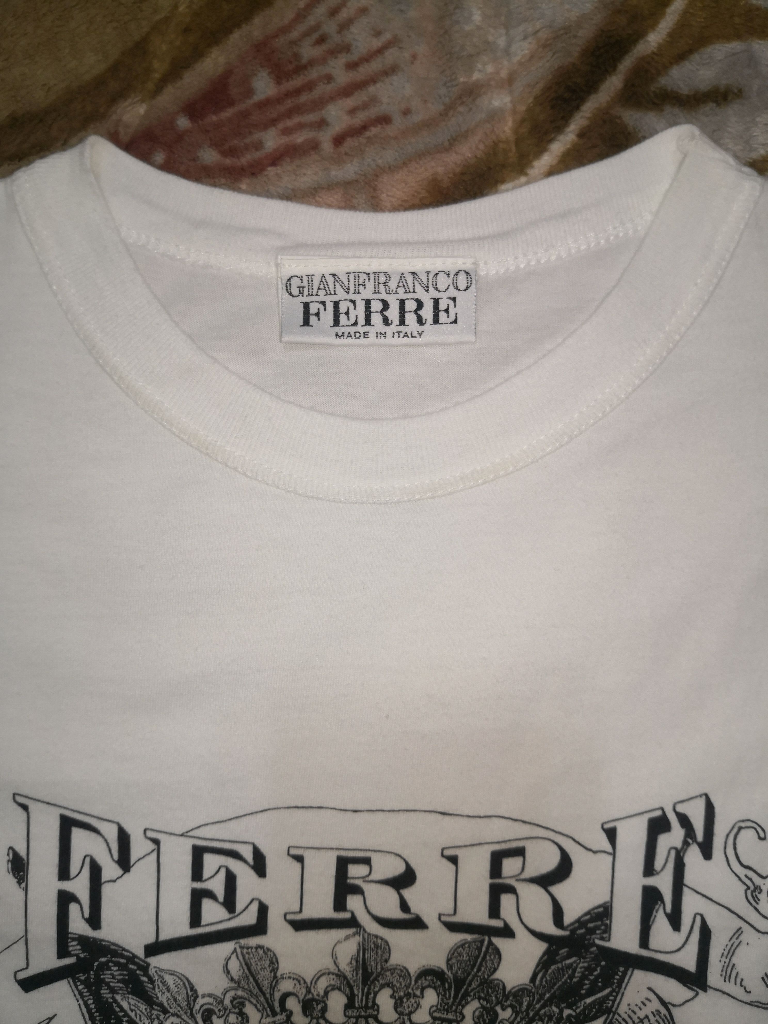 Designer × Gianfranco Ferre GIANFRANCO FERRE X ITALIAN DESIGNERS T SHIRT Size US L / EU 52-54 / 3 - 6 Thumbnail