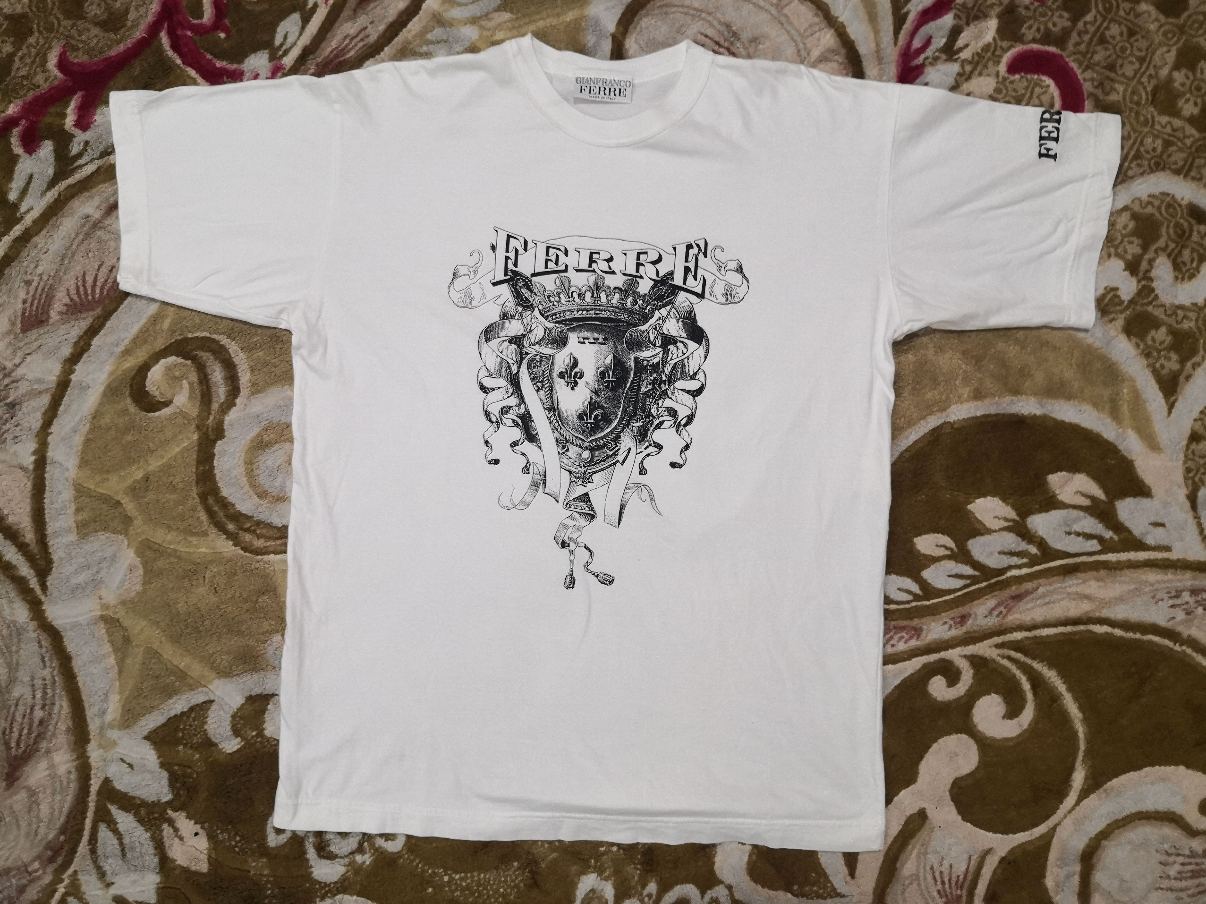 Designer × Gianfranco Ferre GIANFRANCO FERRE X ITALIAN DESIGNERS T SHIRT Size US L / EU 52-54 / 3 - 1 Thumbnail
