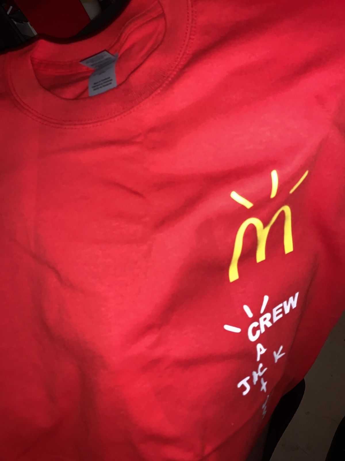 Travis scott best sale x mcdonalds tee