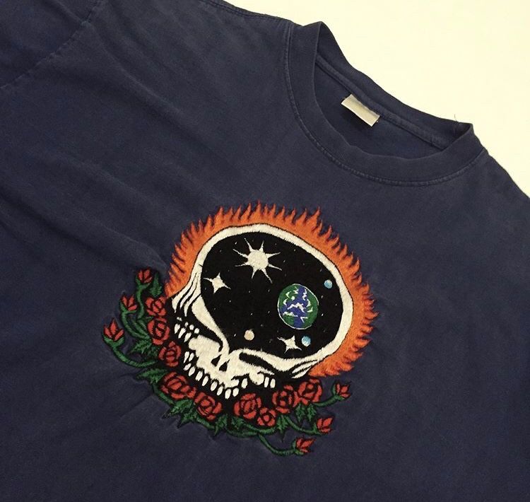90's Embroidered Grateful Dead tee