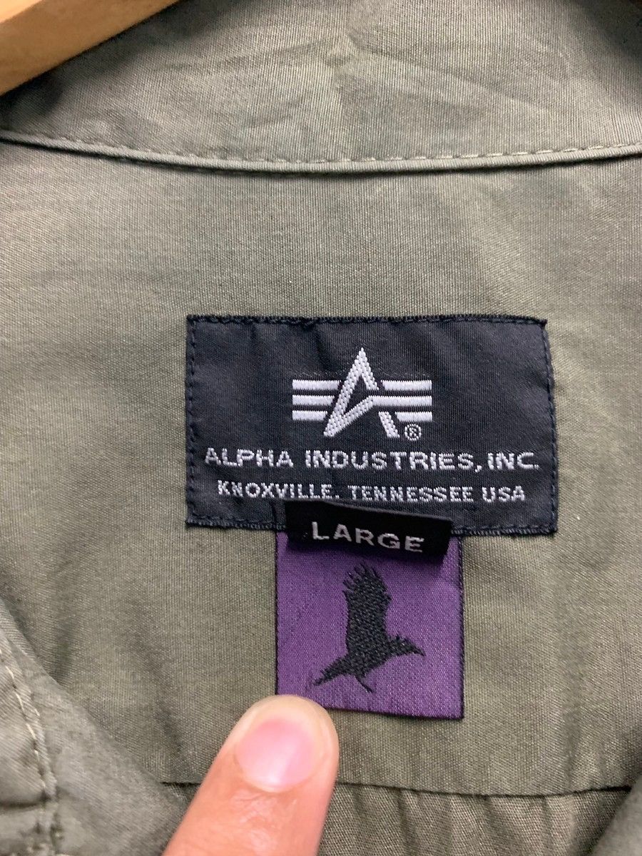 Alpha Industries 🇺🇸 90s Tactical Multi Pocket Alpha Industries Shirts Size US M / EU 48-50 / 2 - 5 Thumbnail