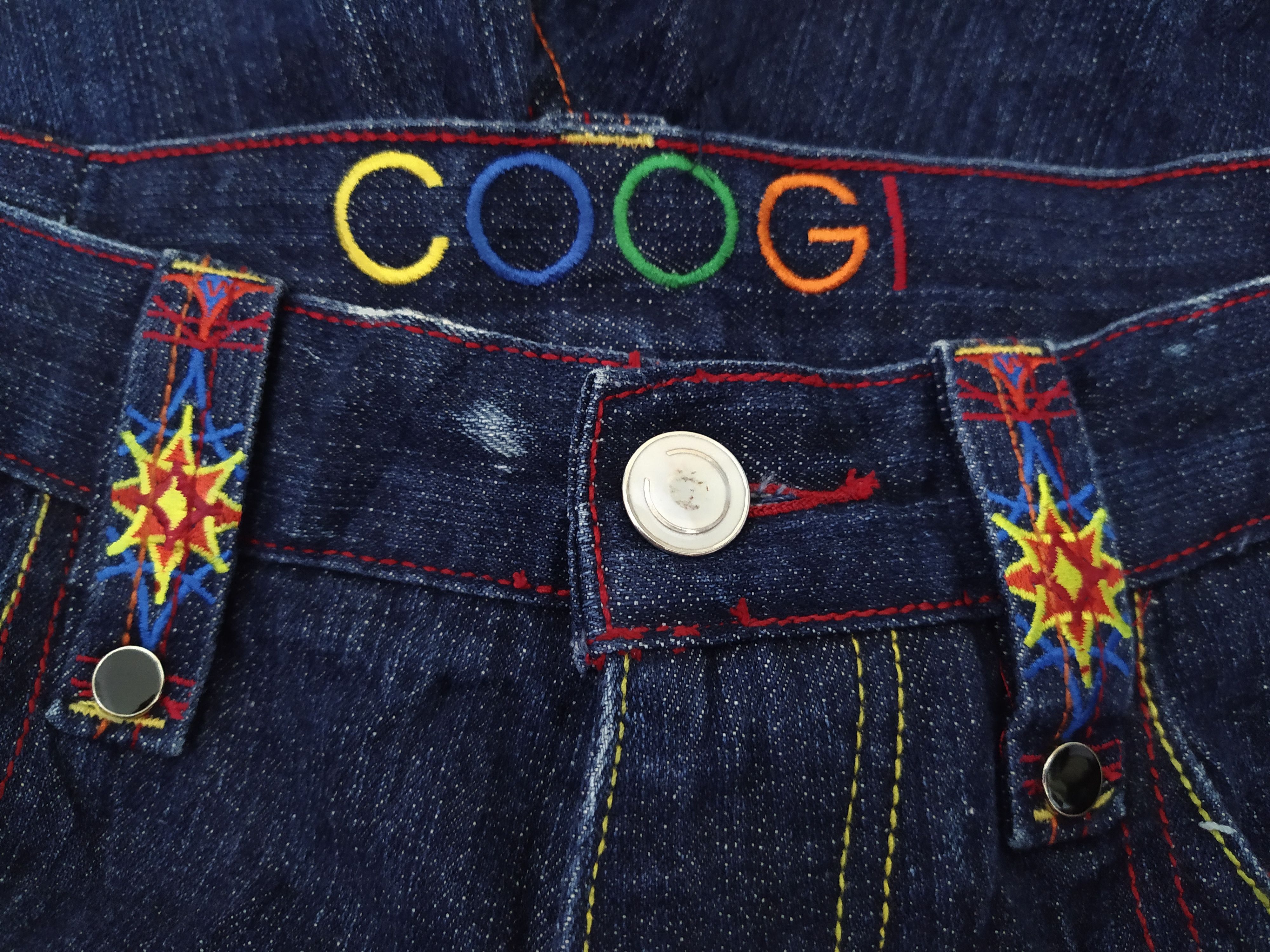 Coogi COOGI BAGGYDENIM DESIGNER AUSTRALIA ART (B505) Size US 35 - 8 Thumbnail