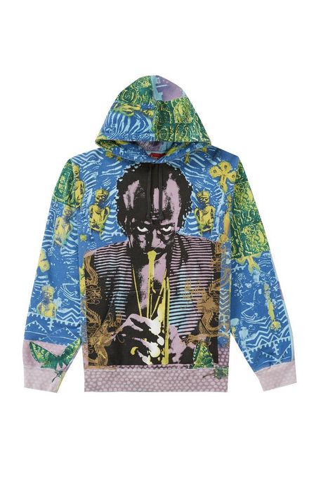 Supreme Supreme miles davis hoodie | Grailed