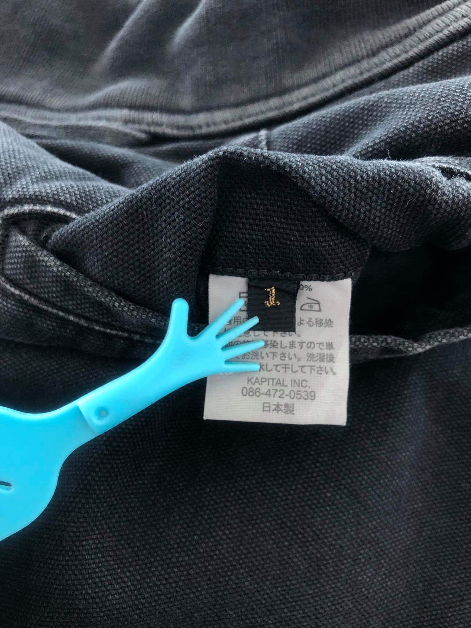 Kapital Kapital Smile pocket crop pants Size US 31 - 12 Thumbnail