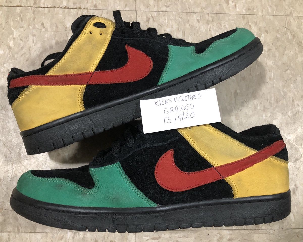 Nike Rare Nike Dunk Low Cl Journeys Rasta Jamaica sz 10.5 | Grailed