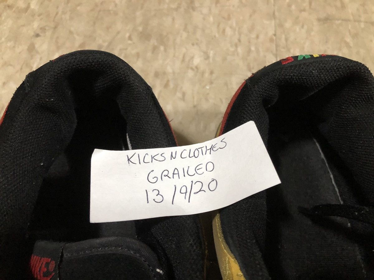 Nike Dunk Low Rasta Jamaica Black Sneaker Shoes Men's Size