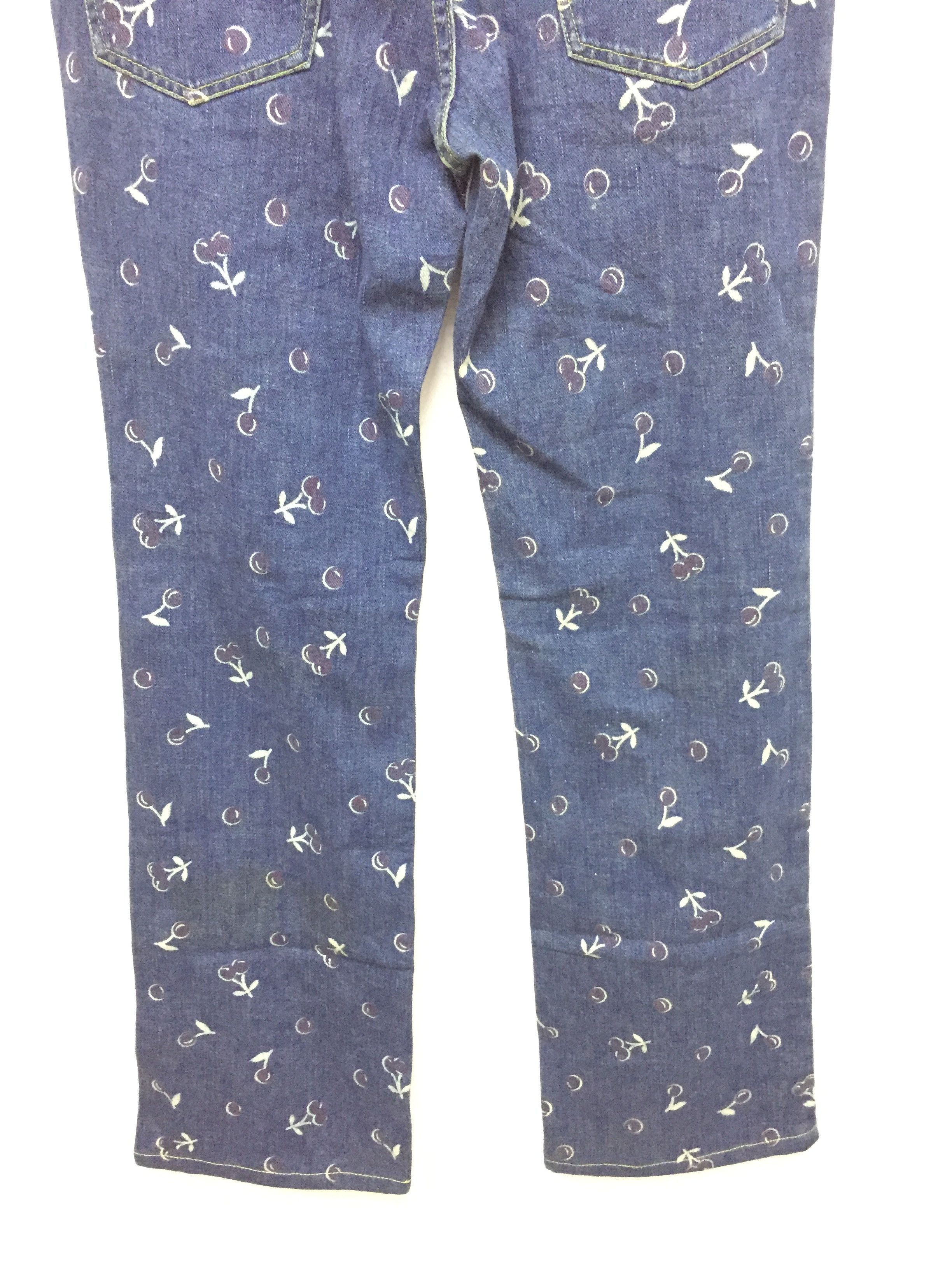 Hysteric Glamour 90's Kinky “Cherry” print pants Size US 29 - 9 Thumbnail