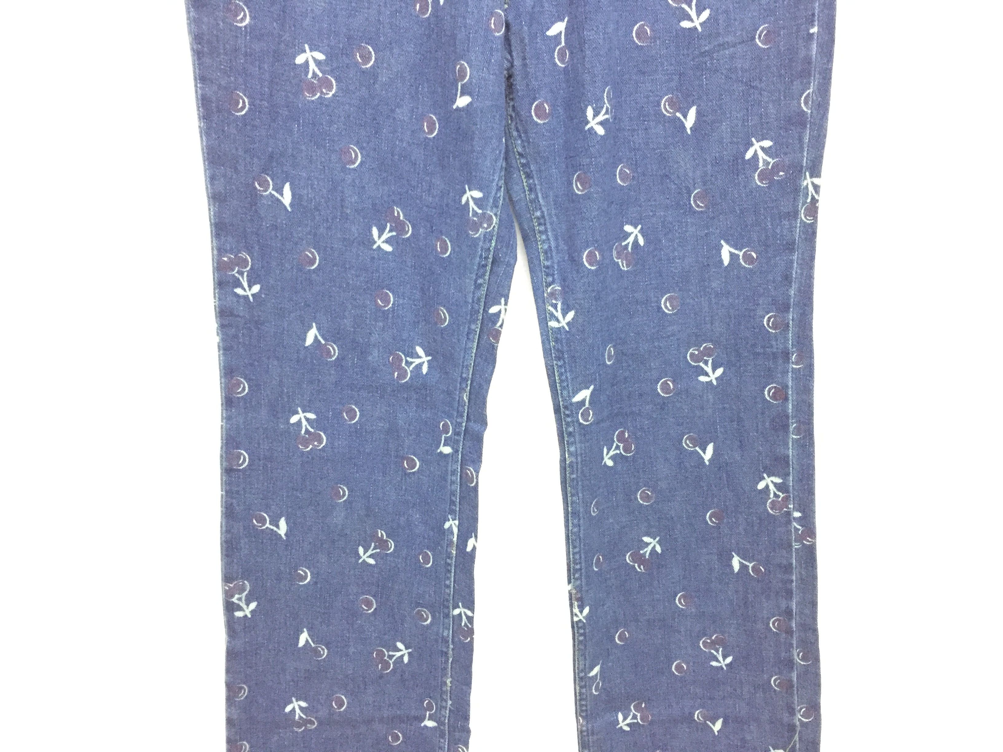 Hysteric Glamour 90's Kinky “Cherry” print pants Size US 29 - 3 Thumbnail