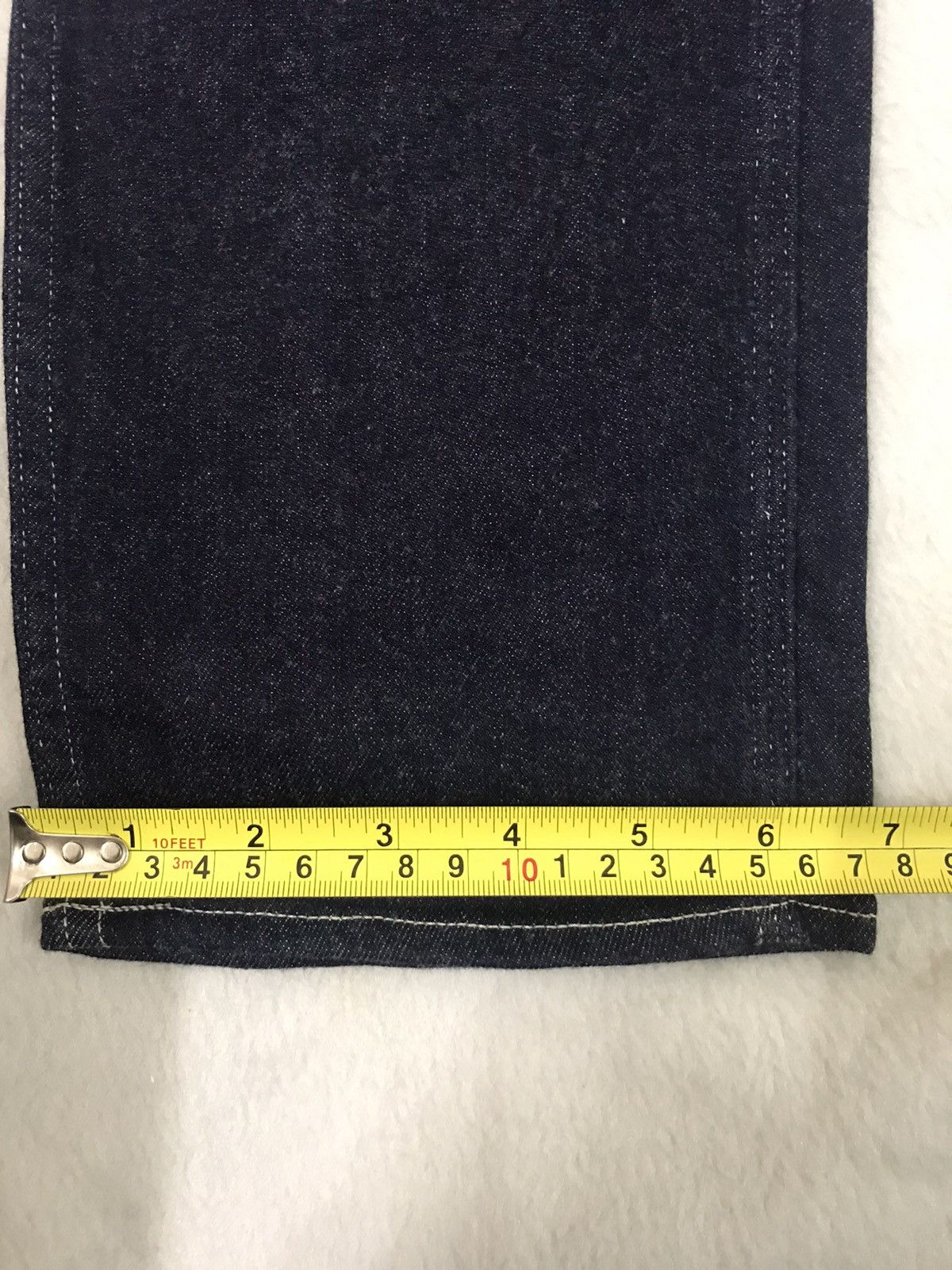 Designer × Japanese Brand Deep Blue Brand/ Hickory Blue Jeans Nice Design size 31/32 Size US 31 - 12 Thumbnail