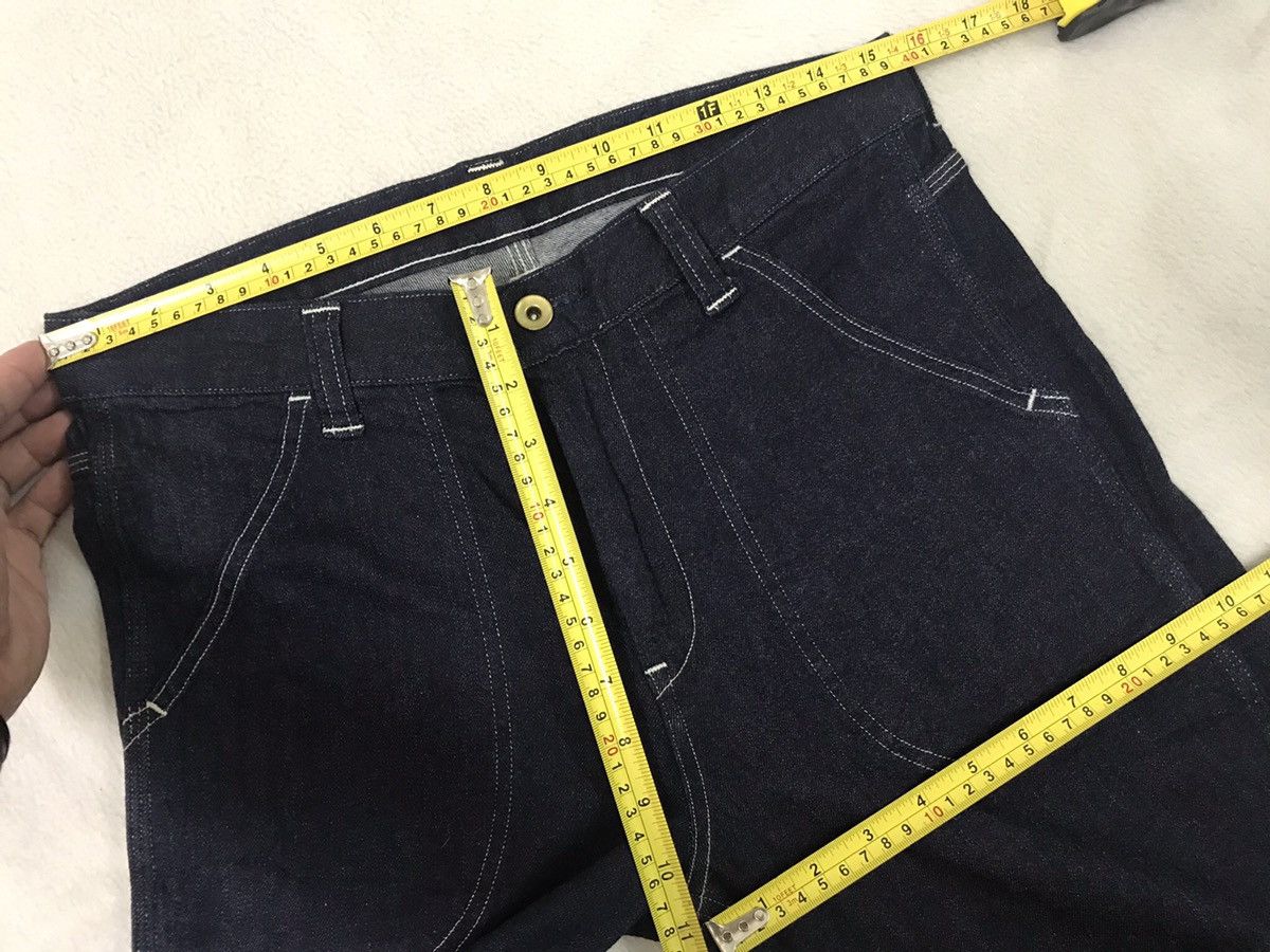 Designer × Japanese Brand Deep Blue Brand/ Hickory Blue Jeans Nice Design size 31/32 Size US 31 - 10 Thumbnail