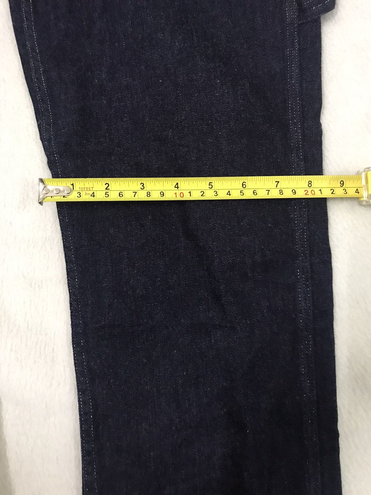 Designer × Japanese Brand Deep Blue Brand/ Hickory Blue Jeans Nice Design size 31/32 Size US 31 - 11 Thumbnail
