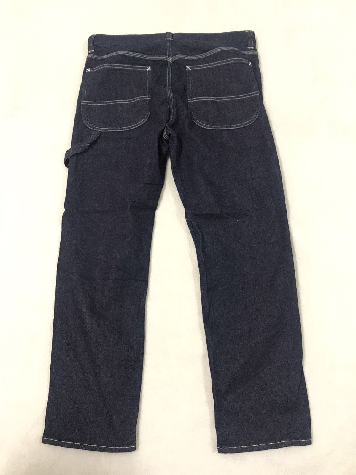Designer × Japanese Brand Deep Blue Brand/ Hickory Blue Jeans Nice Design size 31/32 Size US 31 - 2 Thumbnail