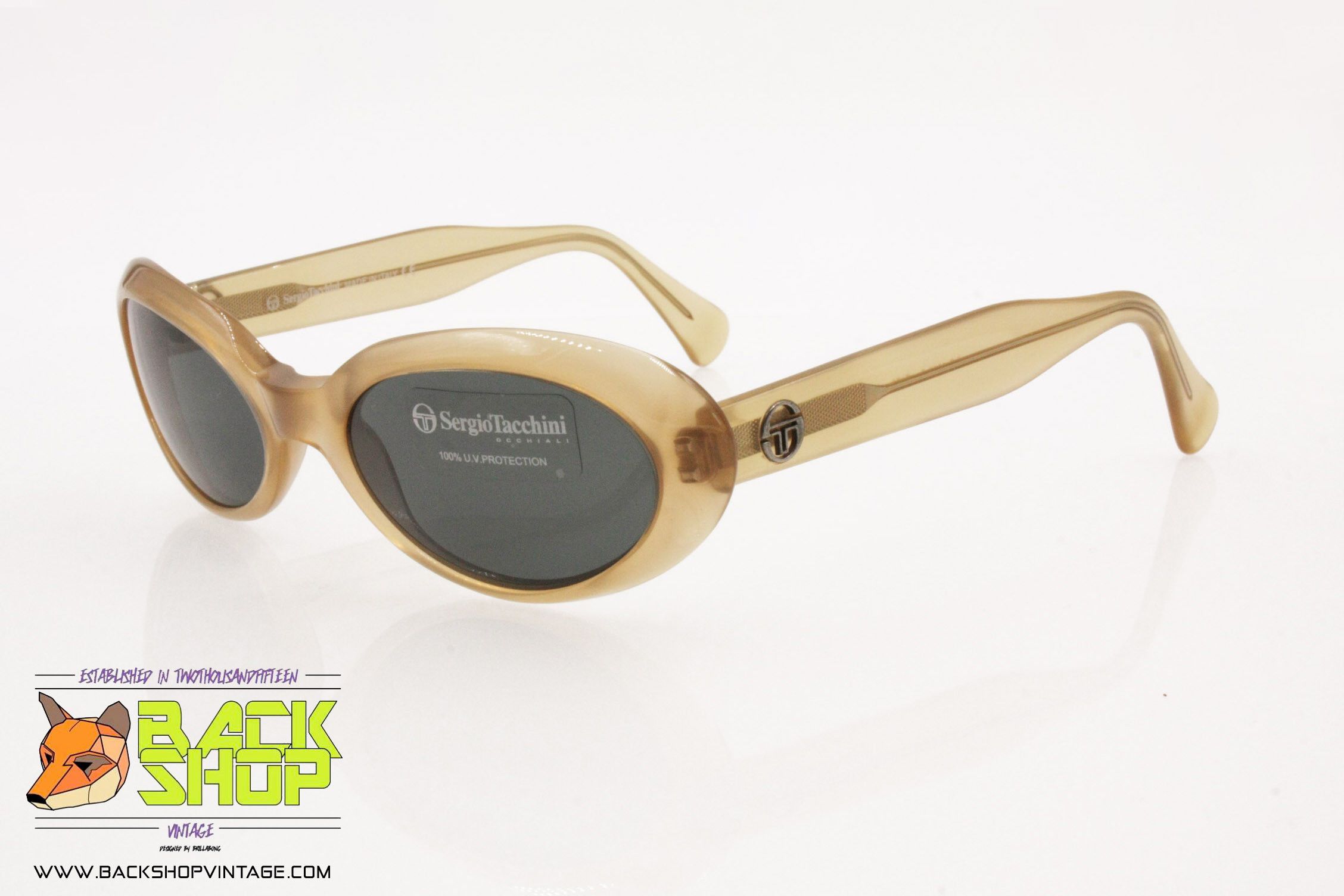 Sergio Tacchini SERGIO TACCHINI mod. S.T. 1557S T178 Vintage Sunglasses NOS Size ONE SIZE - 4 Thumbnail