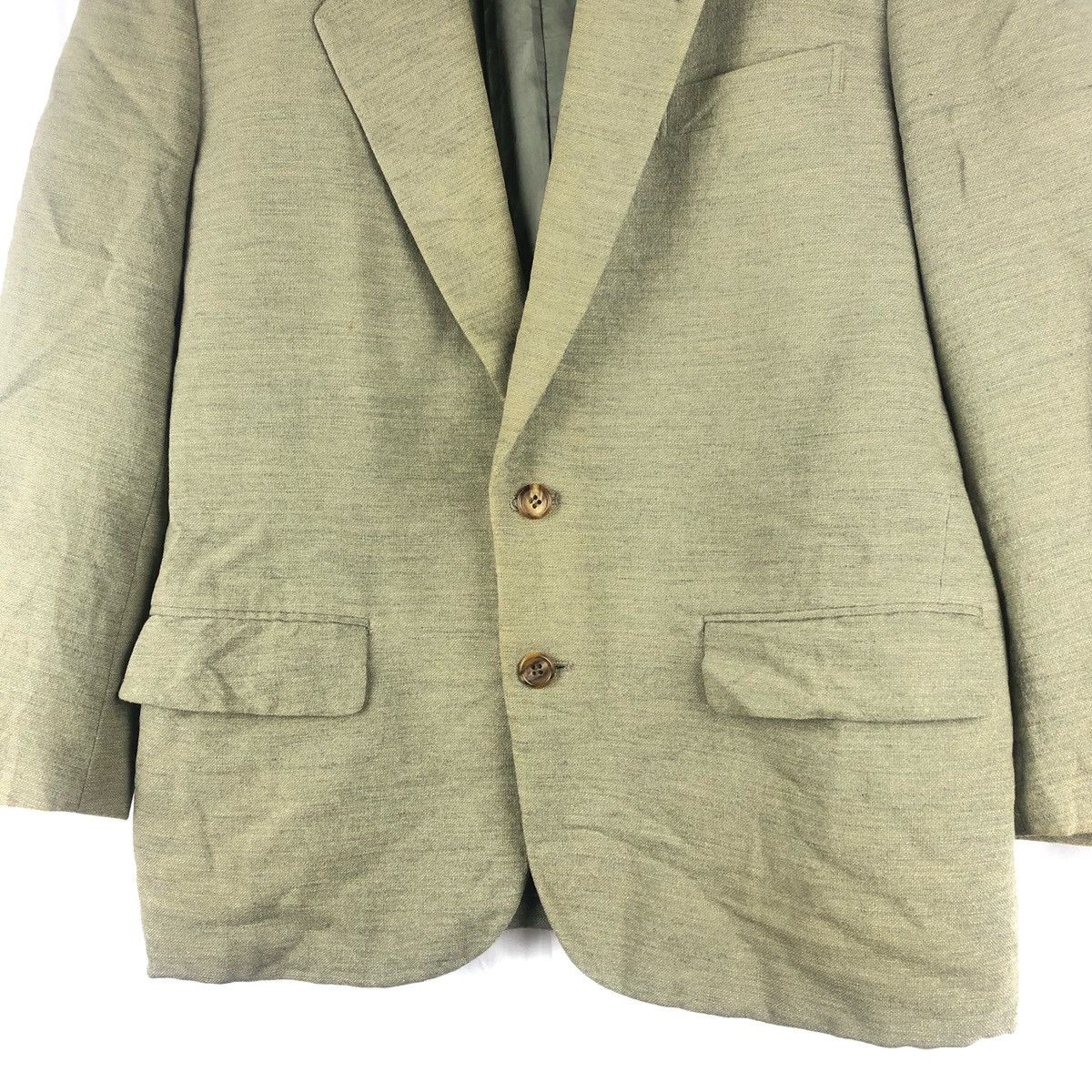 Comme des Garcons Homme Vintage Comme des Garçons Homme Wool Blazer Size US L / EU 52-54 / 3 - 3 Thumbnail