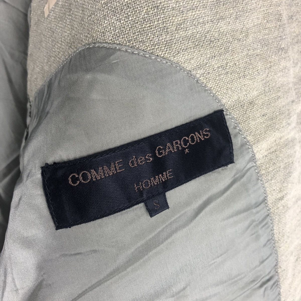 Comme des Garcons Homme Vintage Comme des Garçons Homme Wool Blazer Size US L / EU 52-54 / 3 - 8 Thumbnail