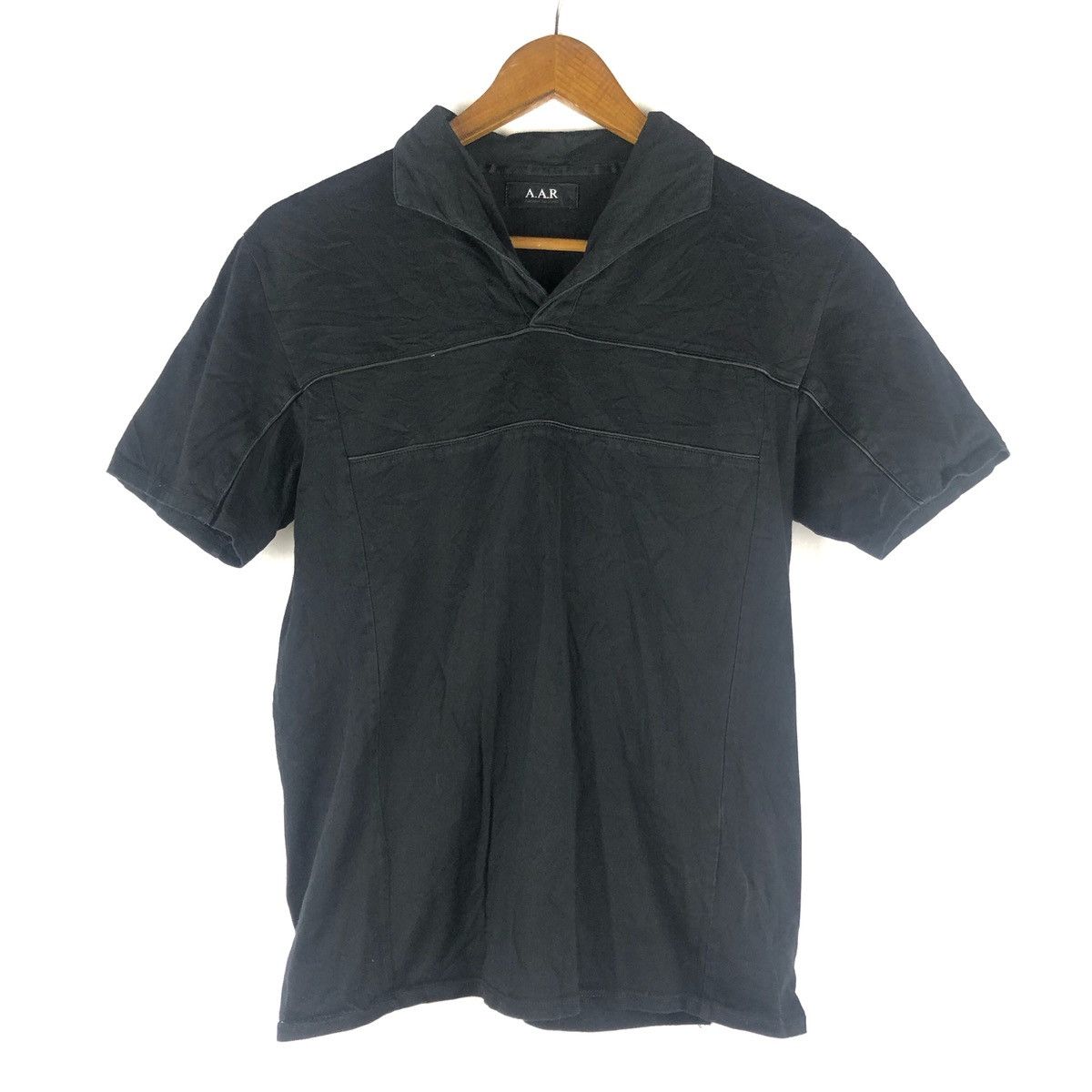 Yohji Yamamoto A.A.R Yohji Yamamoto Open Collar Polo Shirt Size US S / EU 44-46 / 1 - 1 Thumbnail