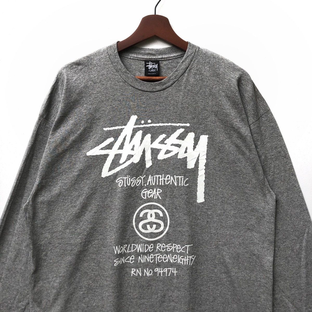 Stussy Vintage Stussy Pullover Size US XL / EU 56 / 4 - 2 Thumbnail