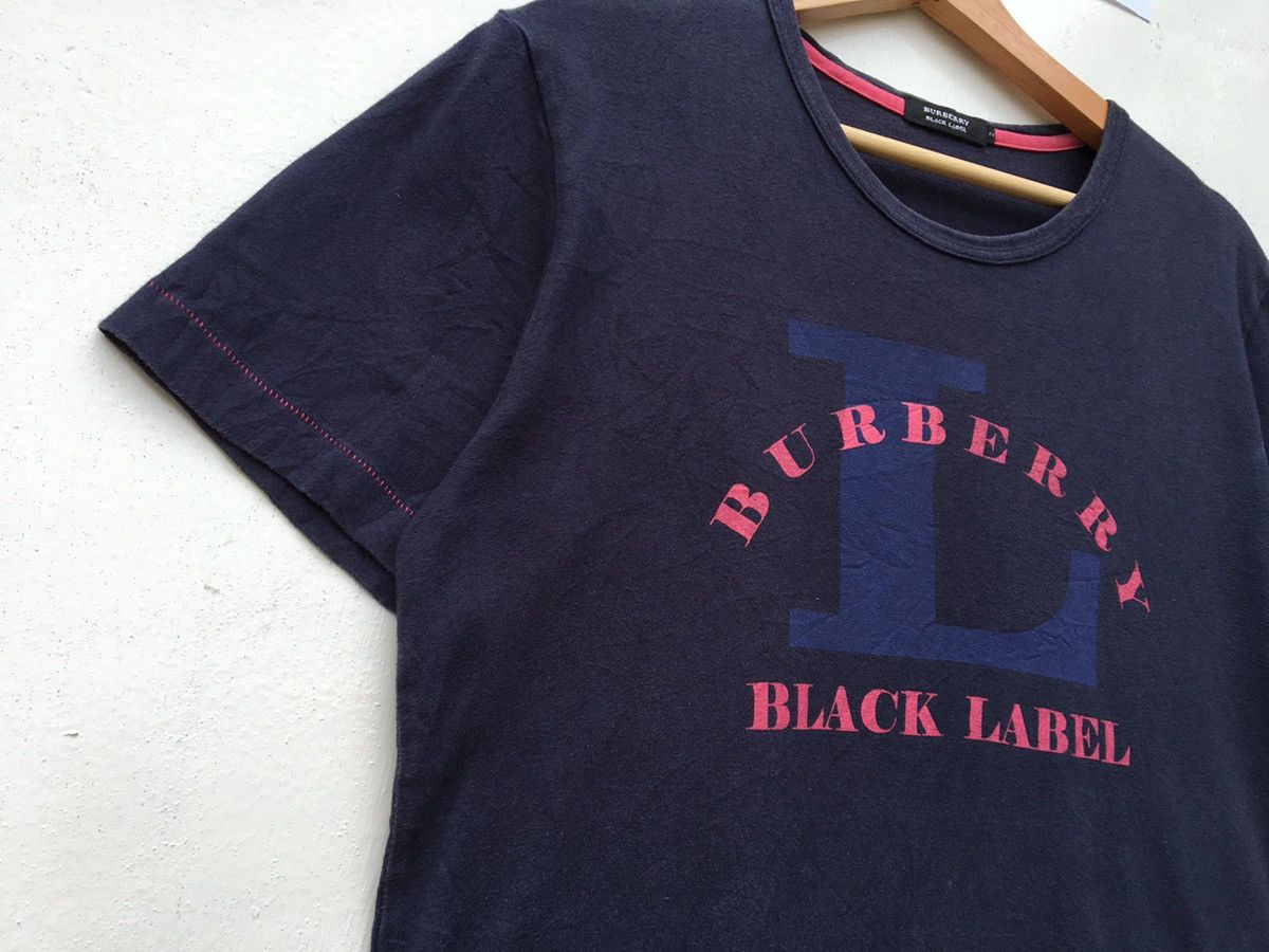 Burberry Vintage Burberry Black Label Big Logo Spellout Tshirt Size US S / EU 44-46 / 1 - 7 Thumbnail