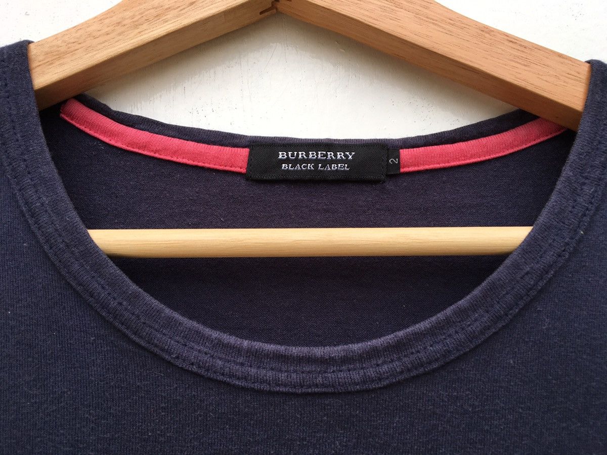 Burberry Vintage Burberry Black Label Big Logo Spellout Tshirt Size US S / EU 44-46 / 1 - 6 Thumbnail