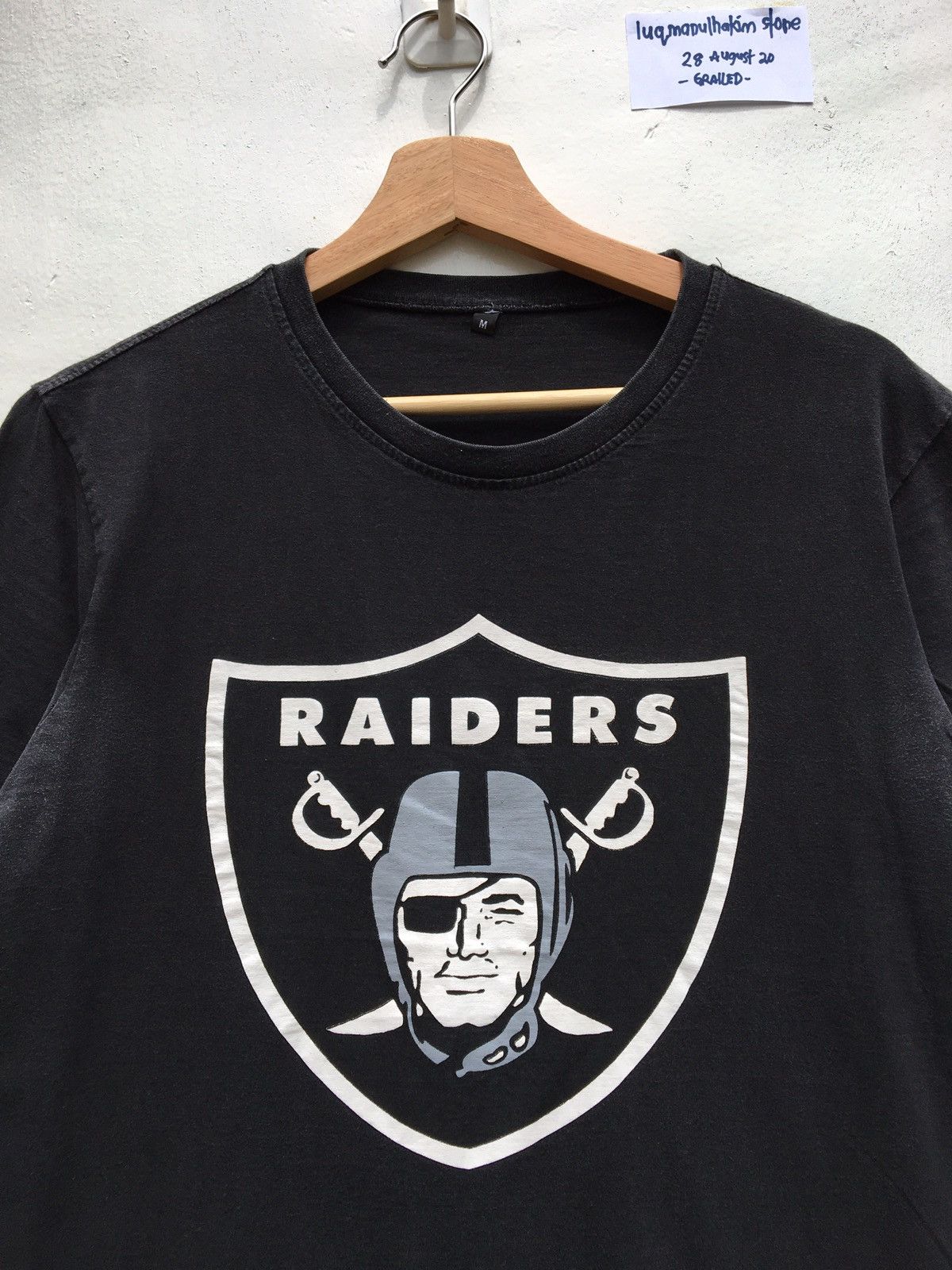 Vintage Oakland Raiders Big Logo Tshirt