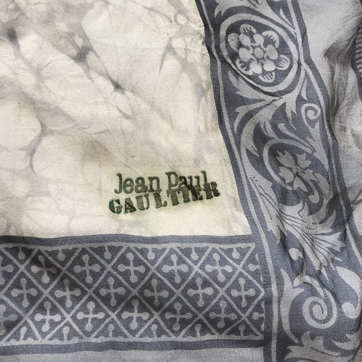 JEAN PAUL GAULTIER silk scarf