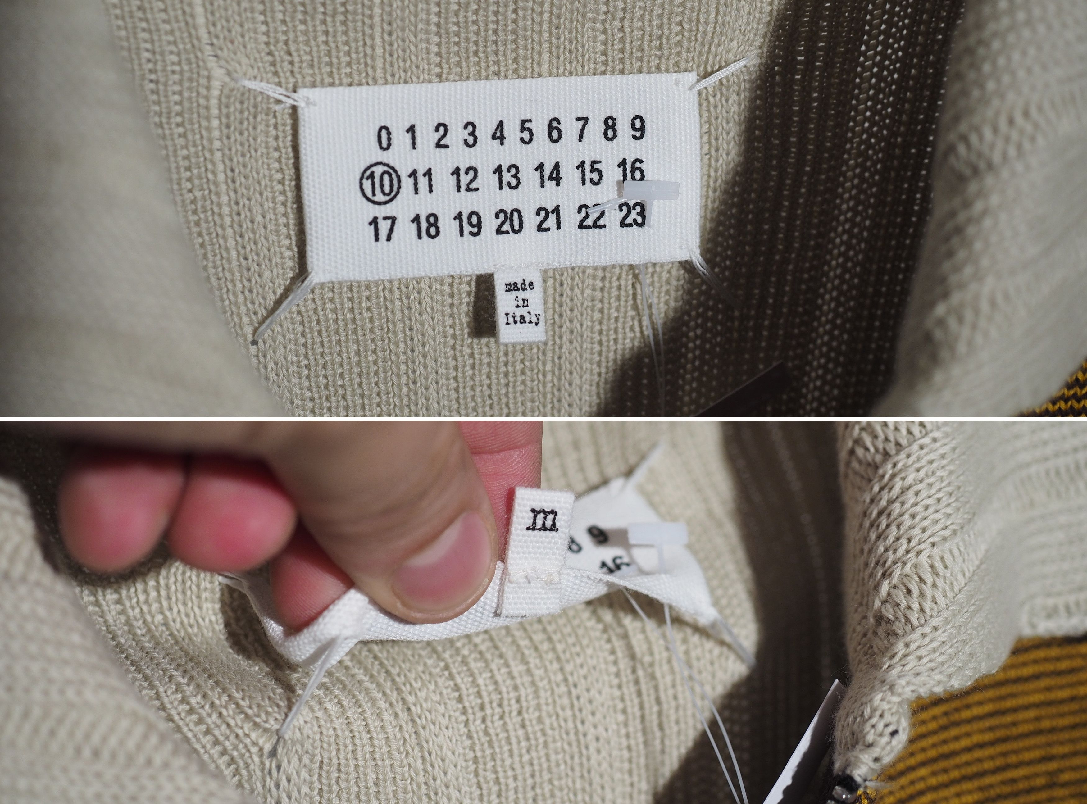 Maison Margiela SWEATER zip polo KNIT old school Size US M / EU 48-50 / 2 - 19 Thumbnail