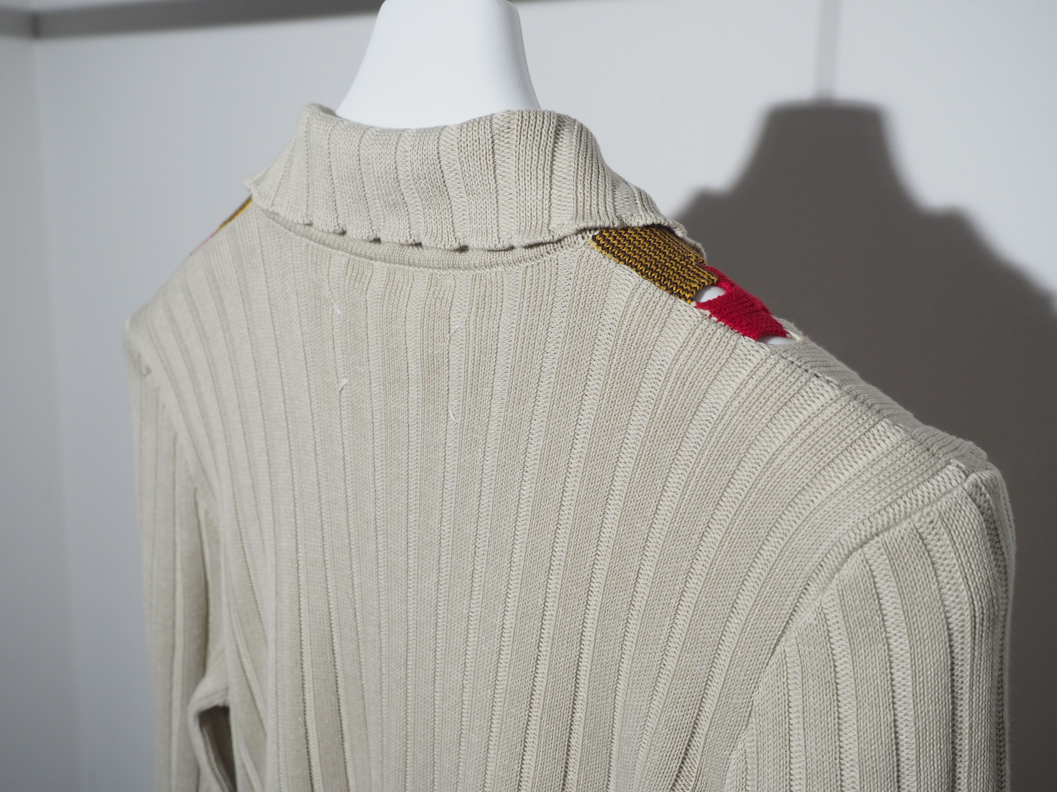 Maison Margiela SWEATER zip polo KNIT old school Size US M / EU 48-50 / 2 - 22 Thumbnail