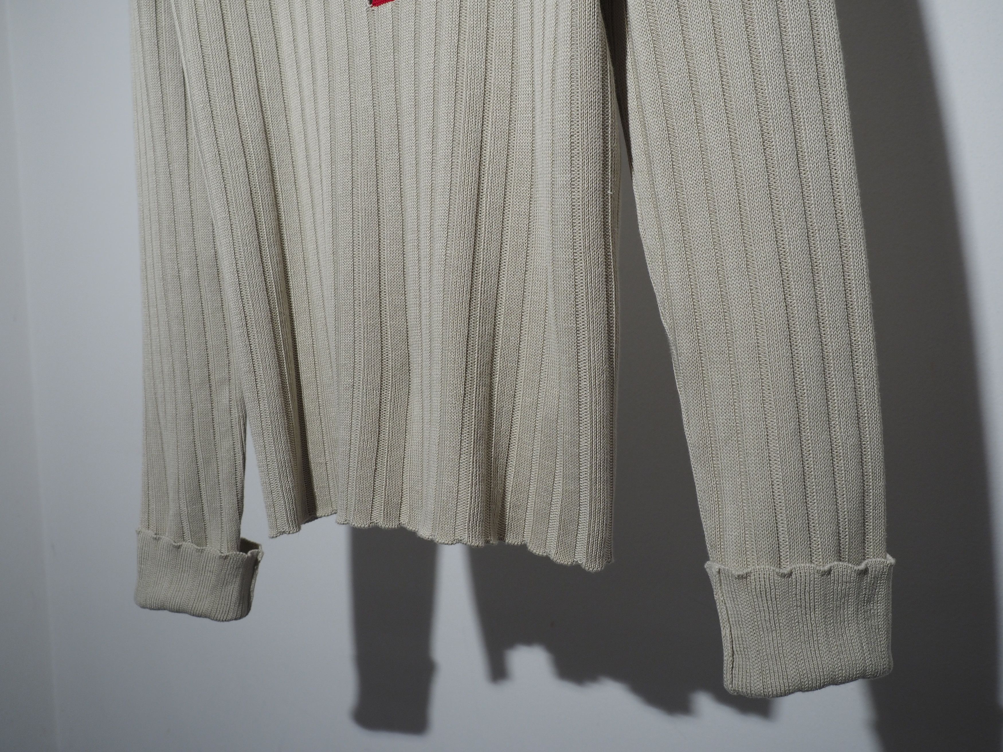 Maison Margiela SWEATER zip polo KNIT old school Size US M / EU 48-50 / 2 - 18 Thumbnail