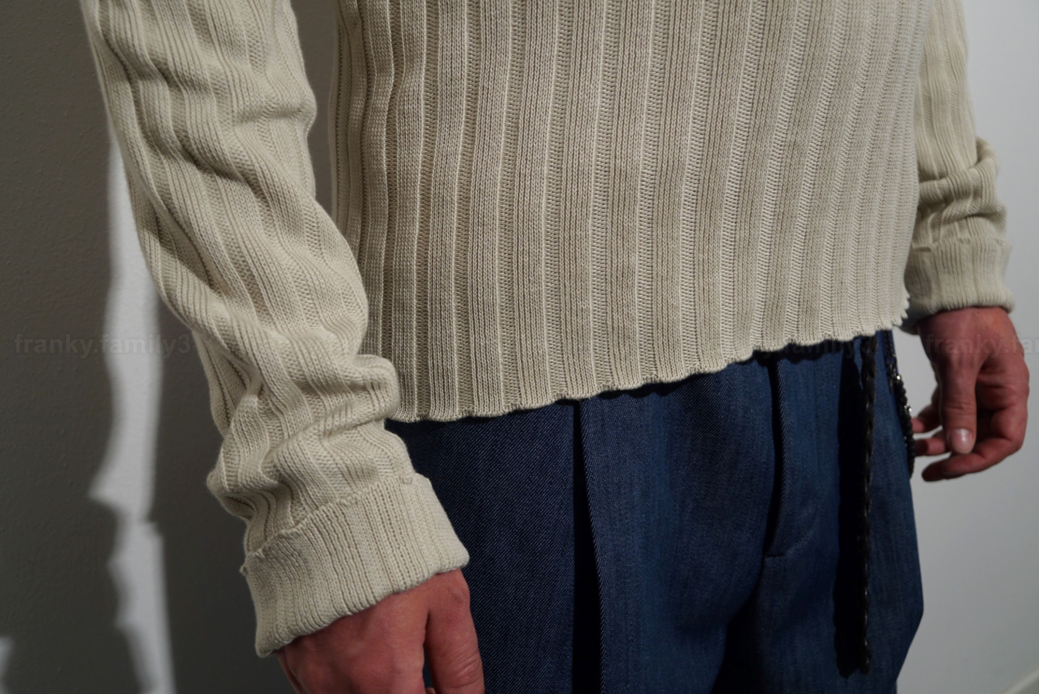 Maison Margiela SWEATER zip polo KNIT old school Size US M / EU 48-50 / 2 - 13 Thumbnail