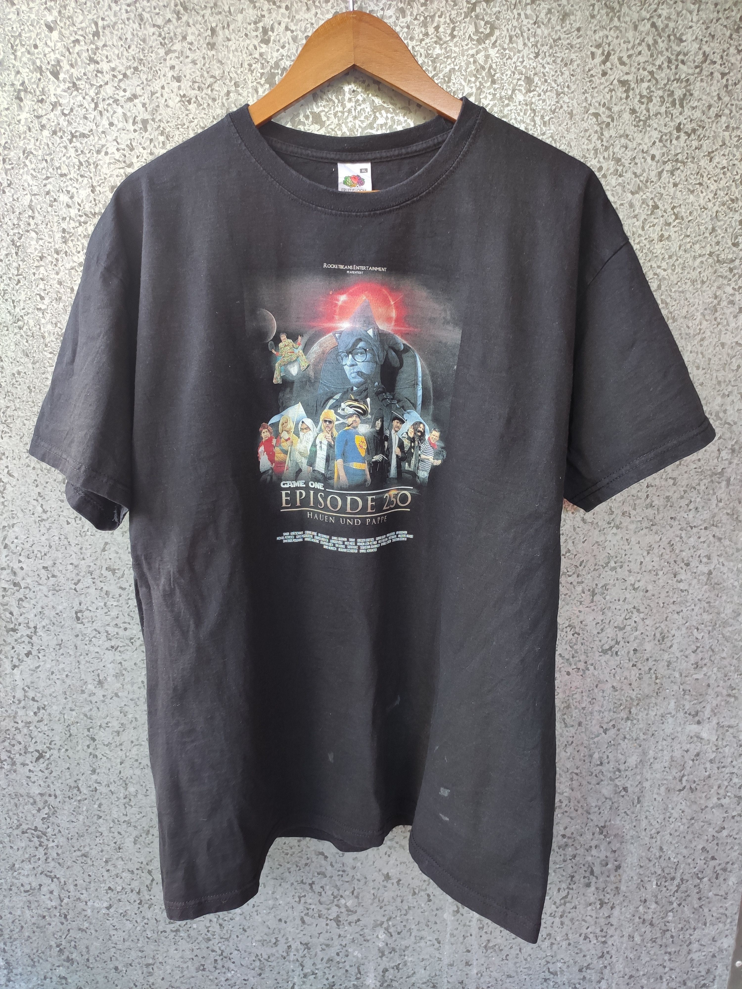 Nintendo 🔥 Hauen Und Pappe t shirt Game One Episode 250 Size US L / EU 52-54 / 3 - 1 Thumbnail