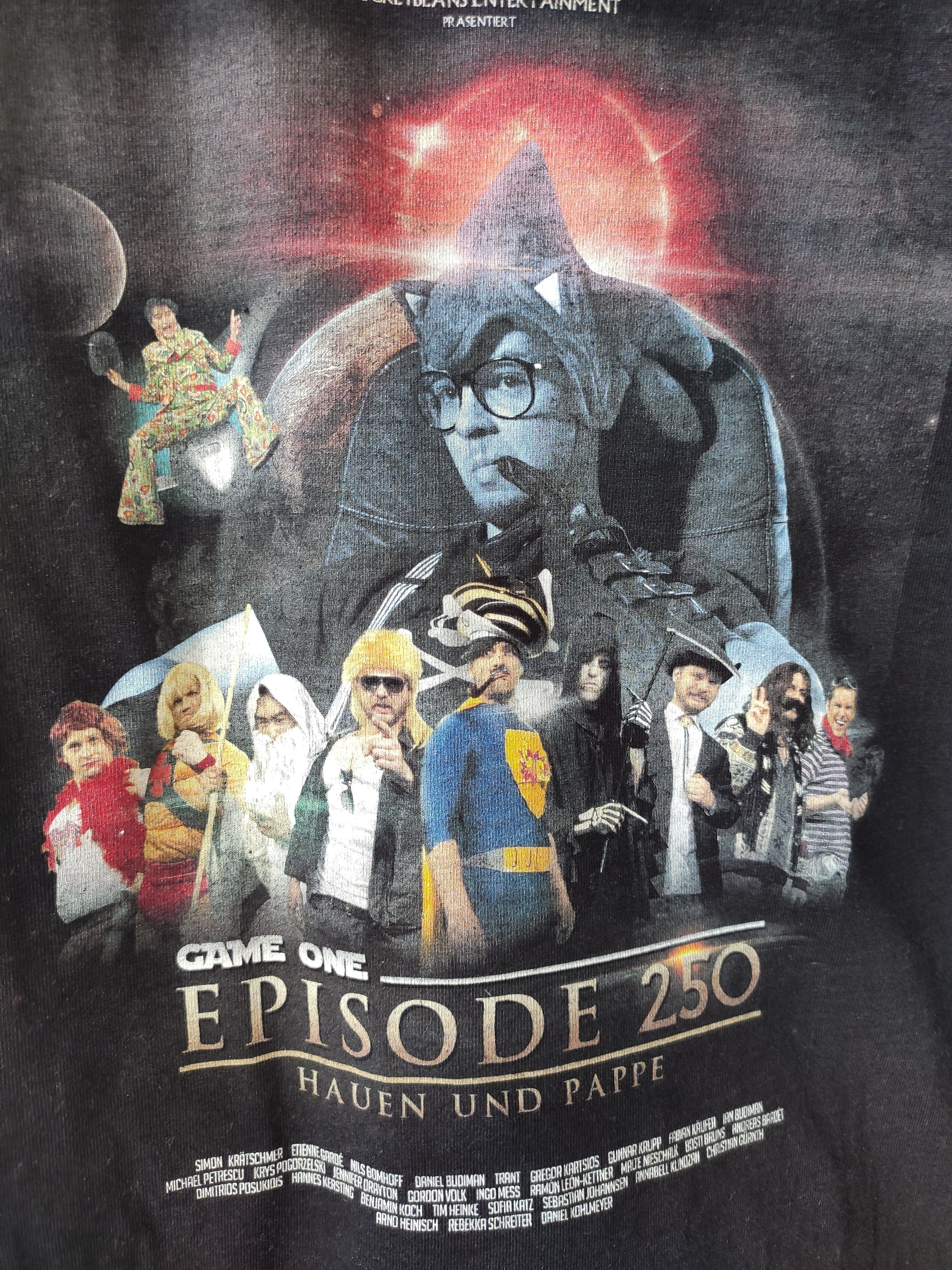 Nintendo 🔥 Hauen Und Pappe t shirt Game One Episode 250 Size US L / EU 52-54 / 3 - 2 Thumbnail
