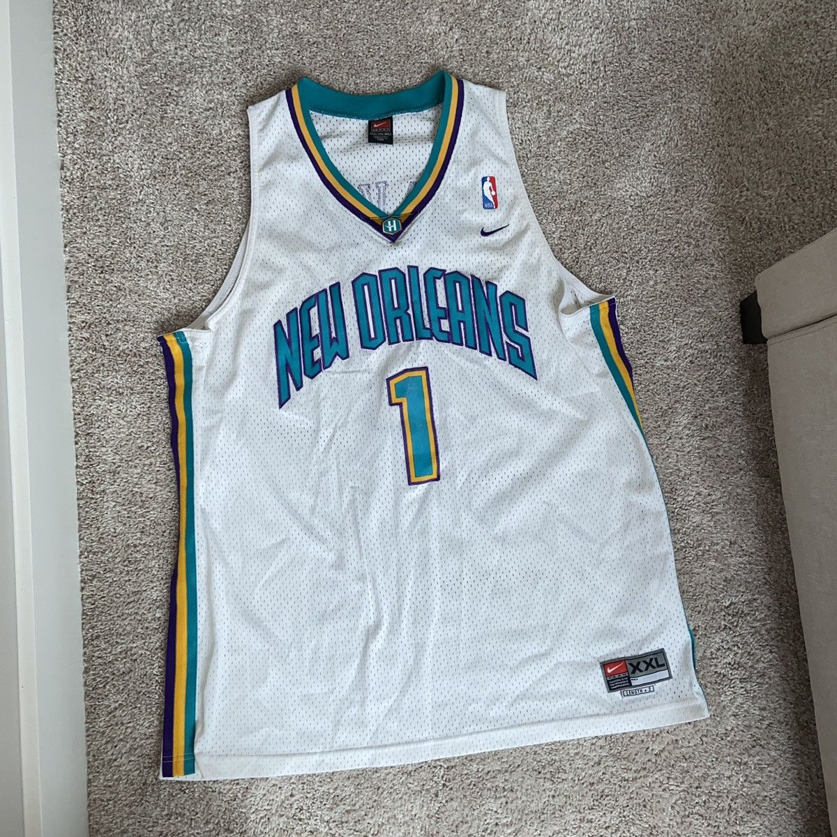 Nike New Orleans Hornets Baron Davis Jersey | Grailed